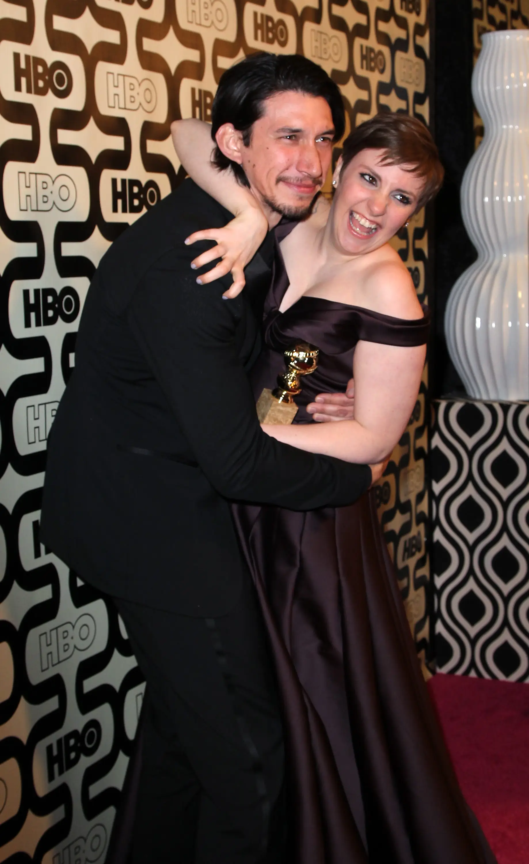 The pair starred together on Girls (FilmMagic/FilmMagic)