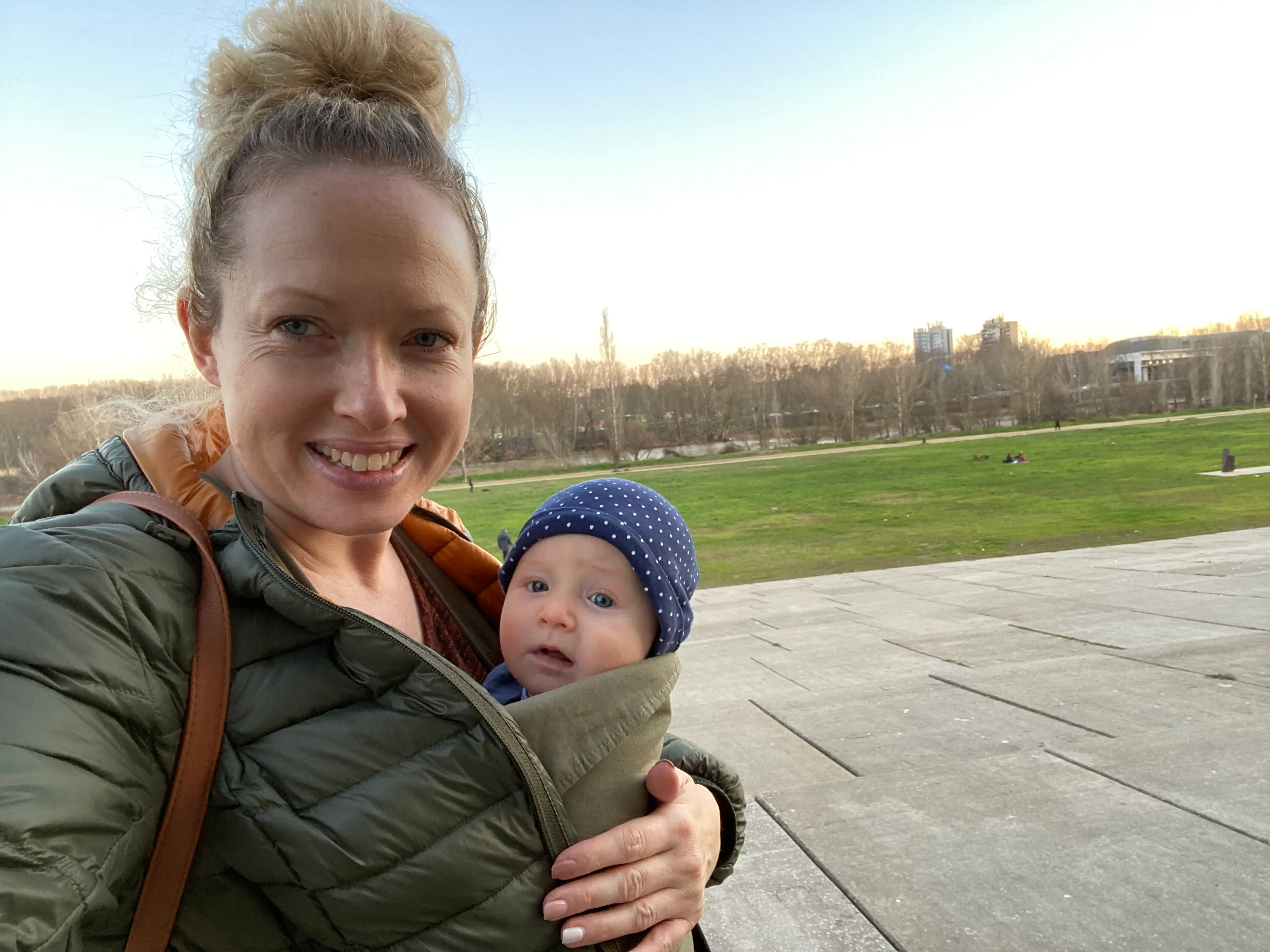 The new mum endured two 'very bad intense' weeks until something horrific happened. (Ruth Hanna)