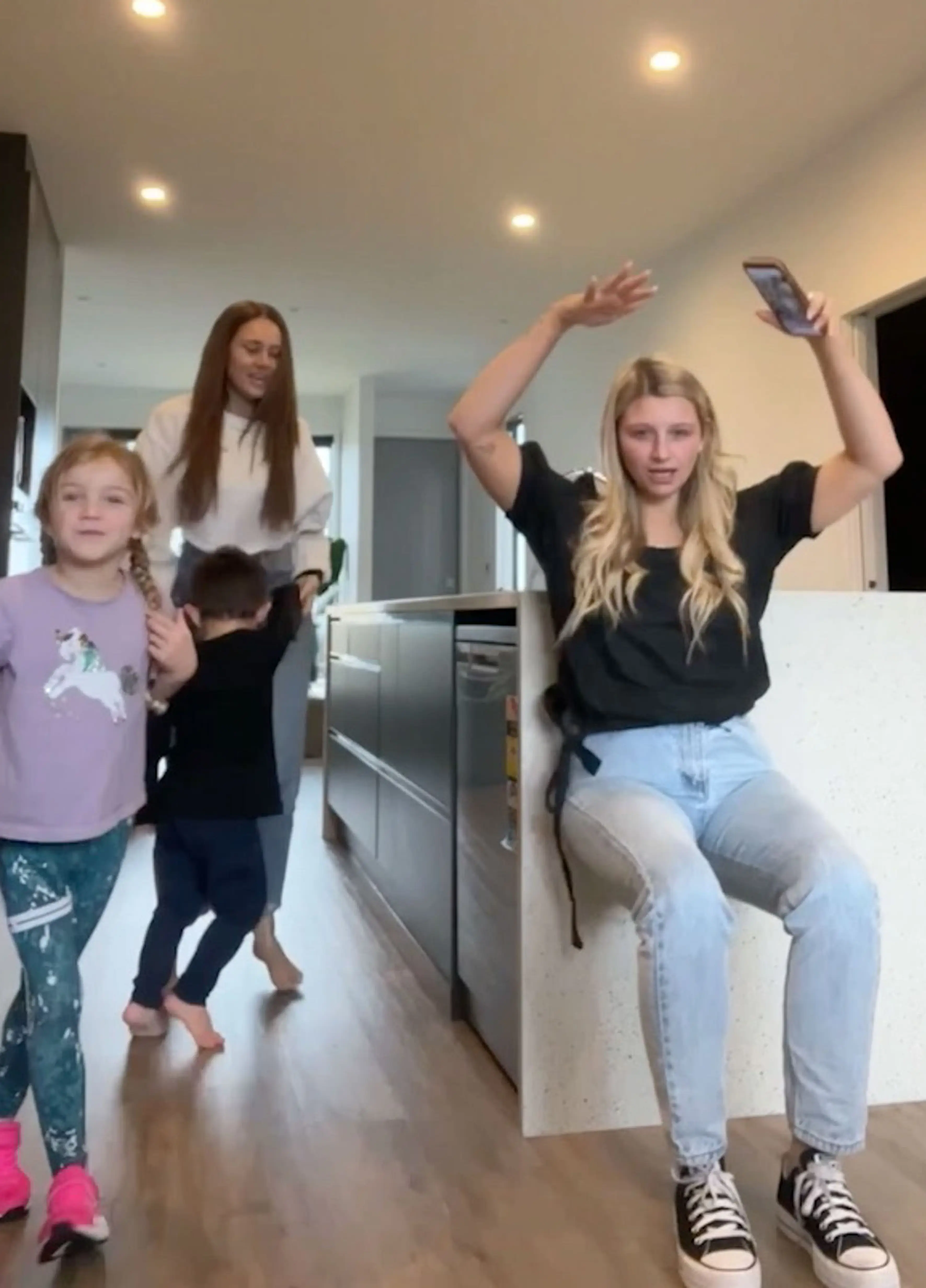 The two women have been mistaken for a lesbian couple.