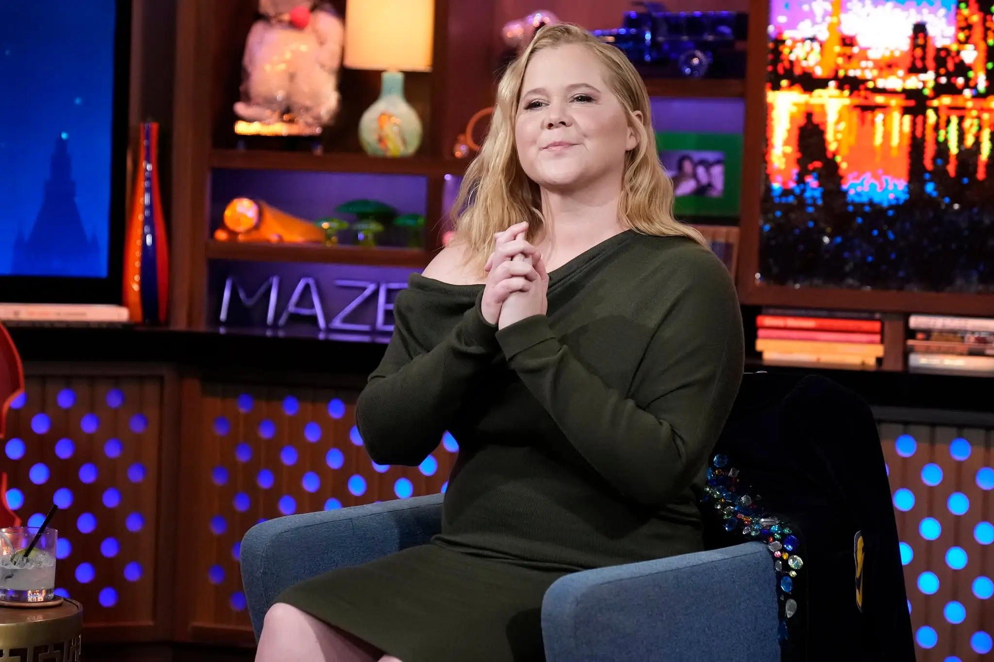 Amy Schumer's 'moon face' led to a lot of commentary online (Charles Sykes/Bravo via Getty Images)