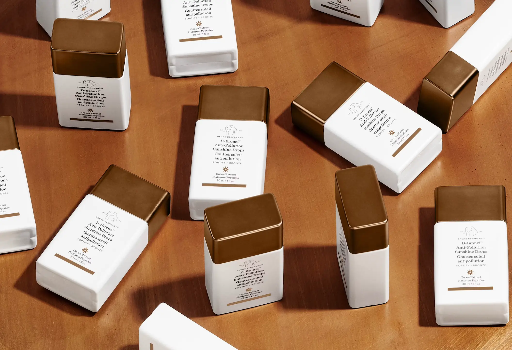 Women are ditching the make-up in favour of the tanning drops.