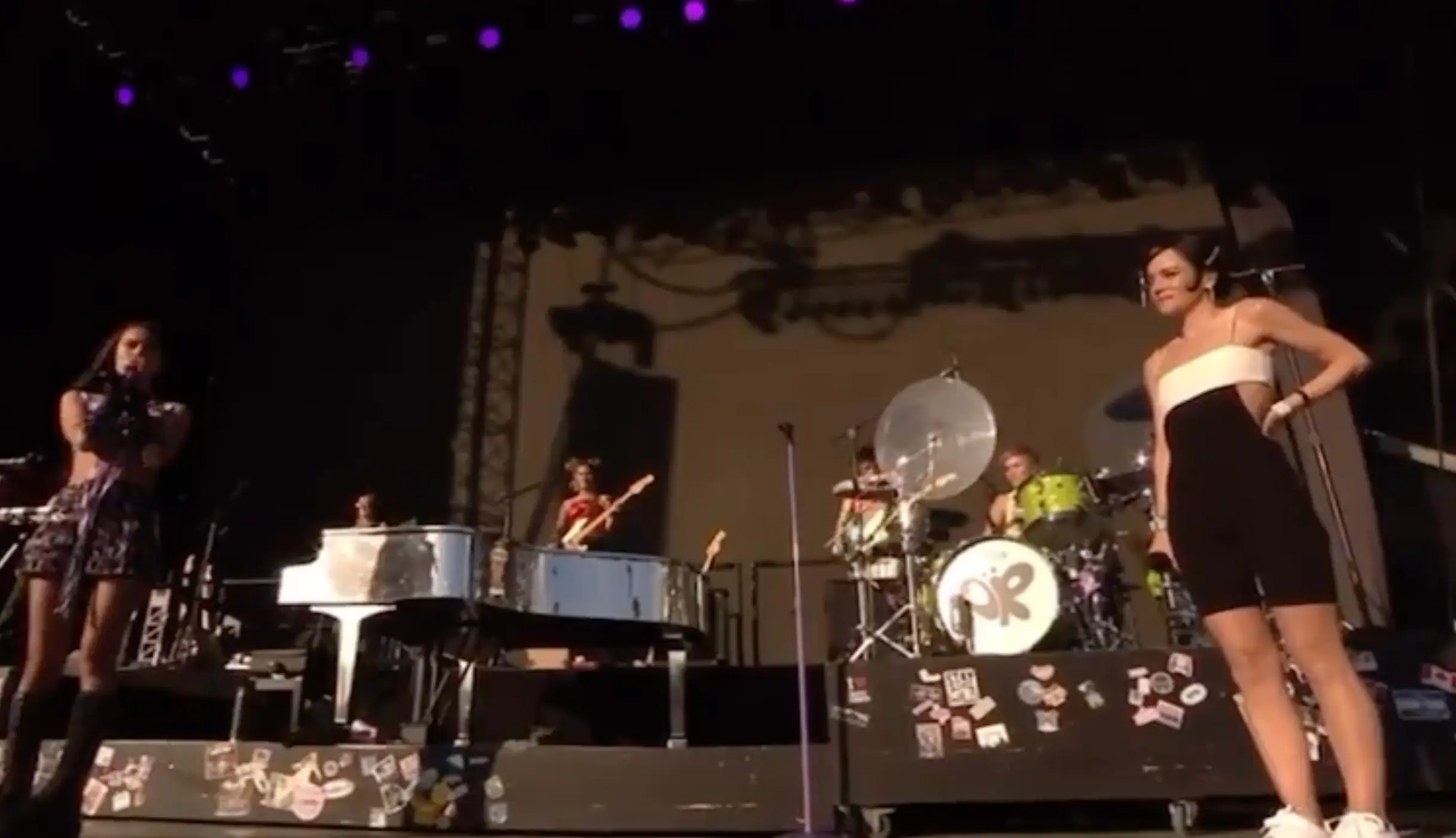 Olivia and Lily performed together.