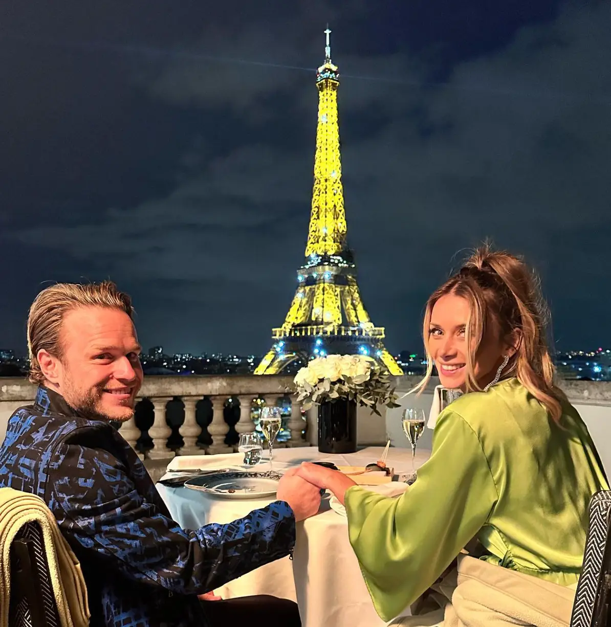 They started dating in 2019.