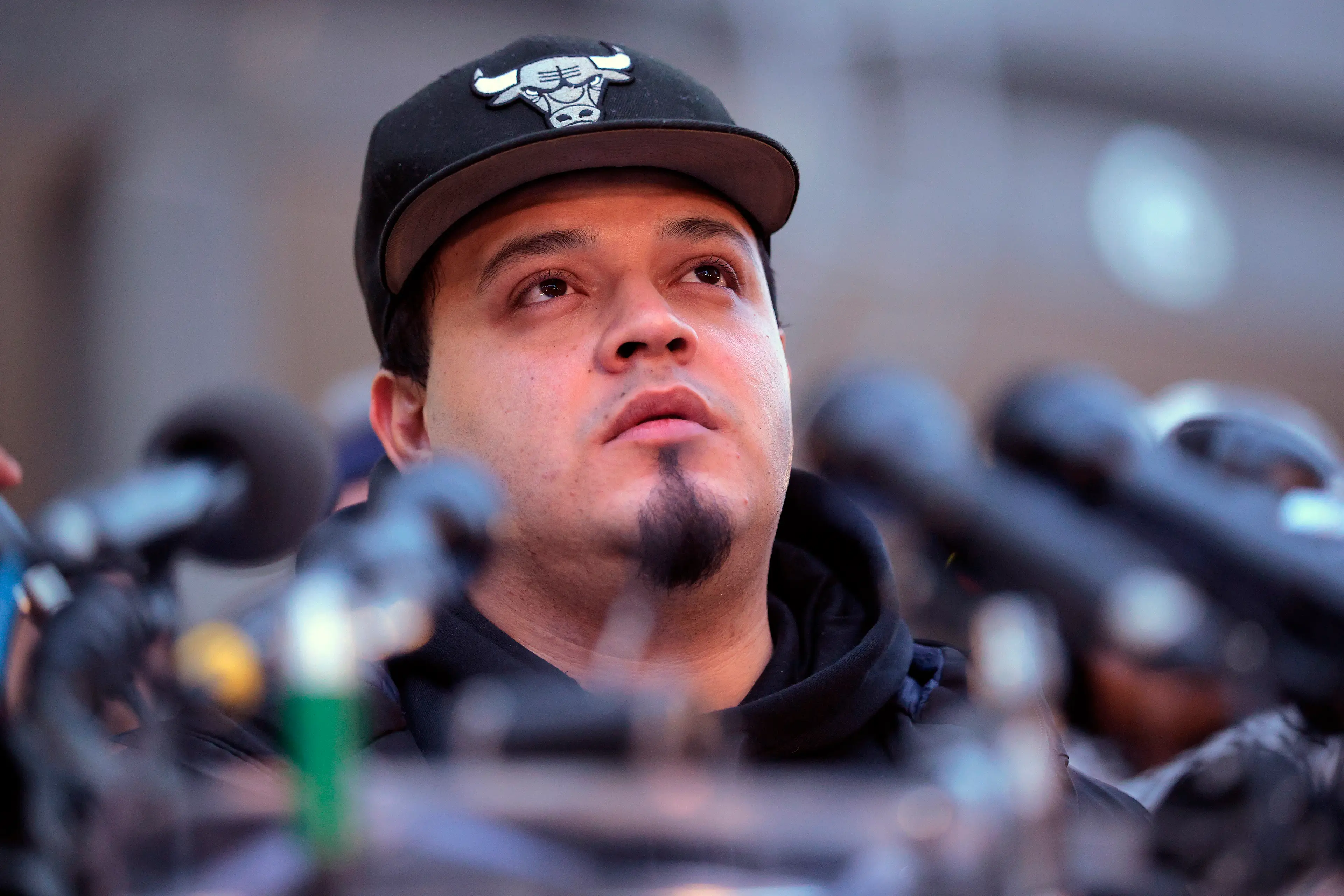 García described himself as a 'free man' (Chip Somodevilla/Getty Images)