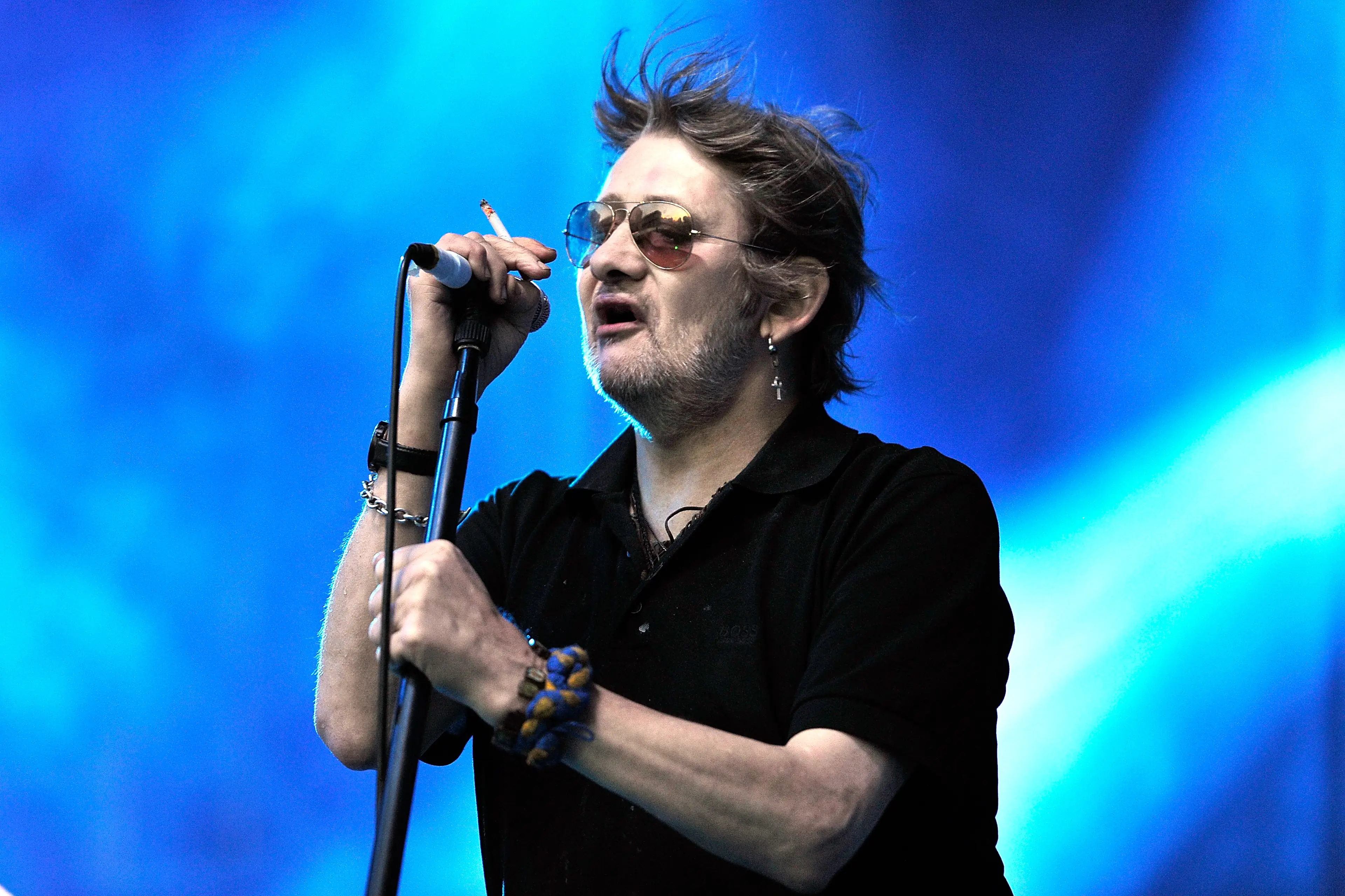 Shane MacGowan previously had the chance to address the controversy (Matt Kent/Redferns)