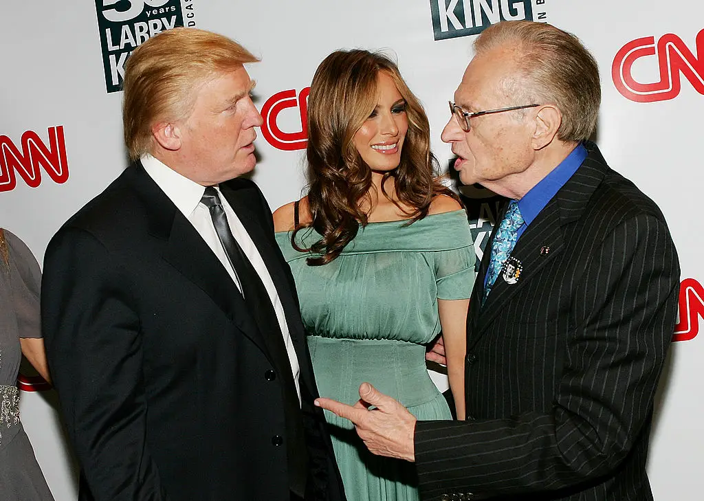 The pair discussed married life during a 2005 CNN interview with King (Evan Agostini/Staff/Getty Images)