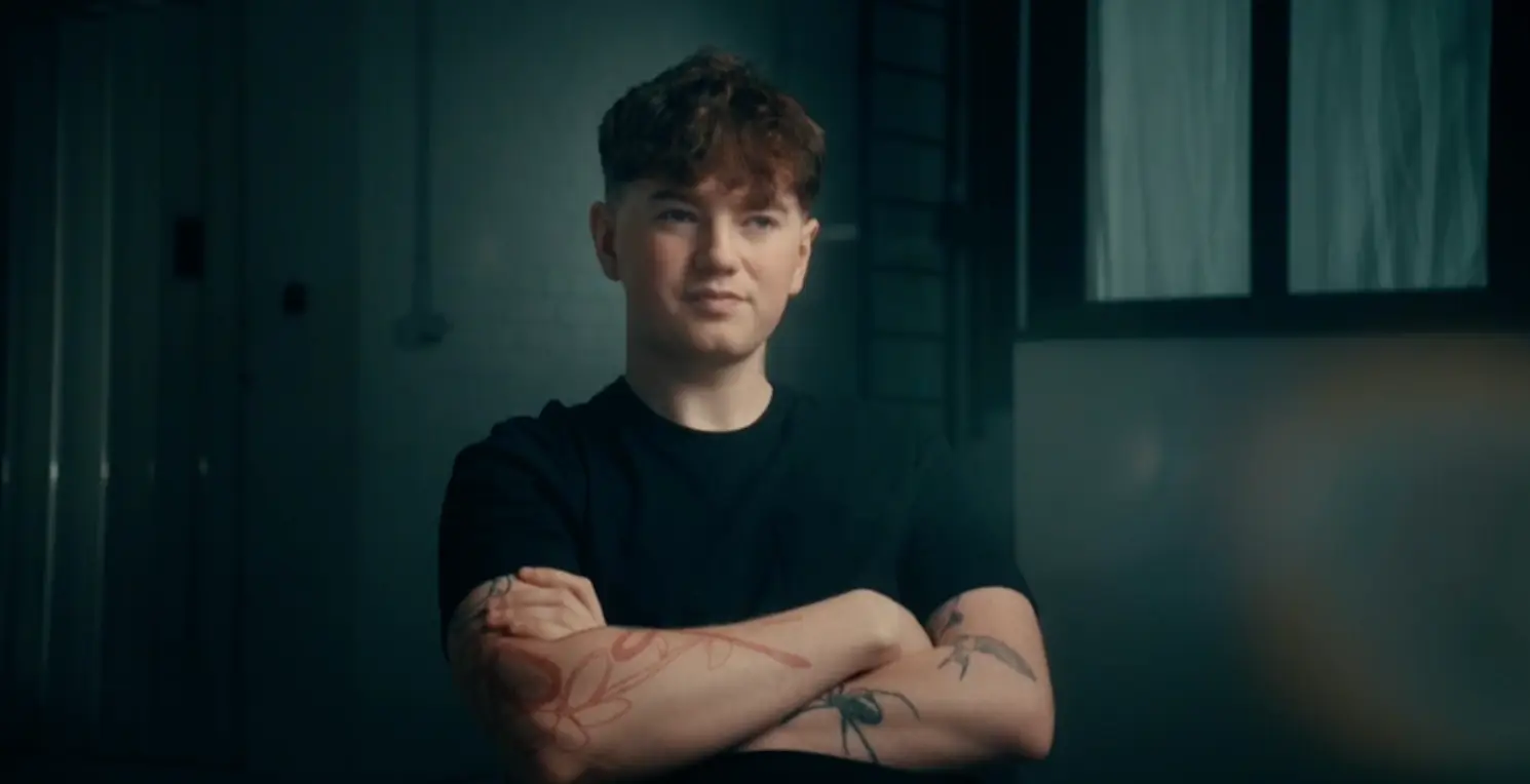 Alex has now passed his English and Maths GCSEs and is also a father (BBC)