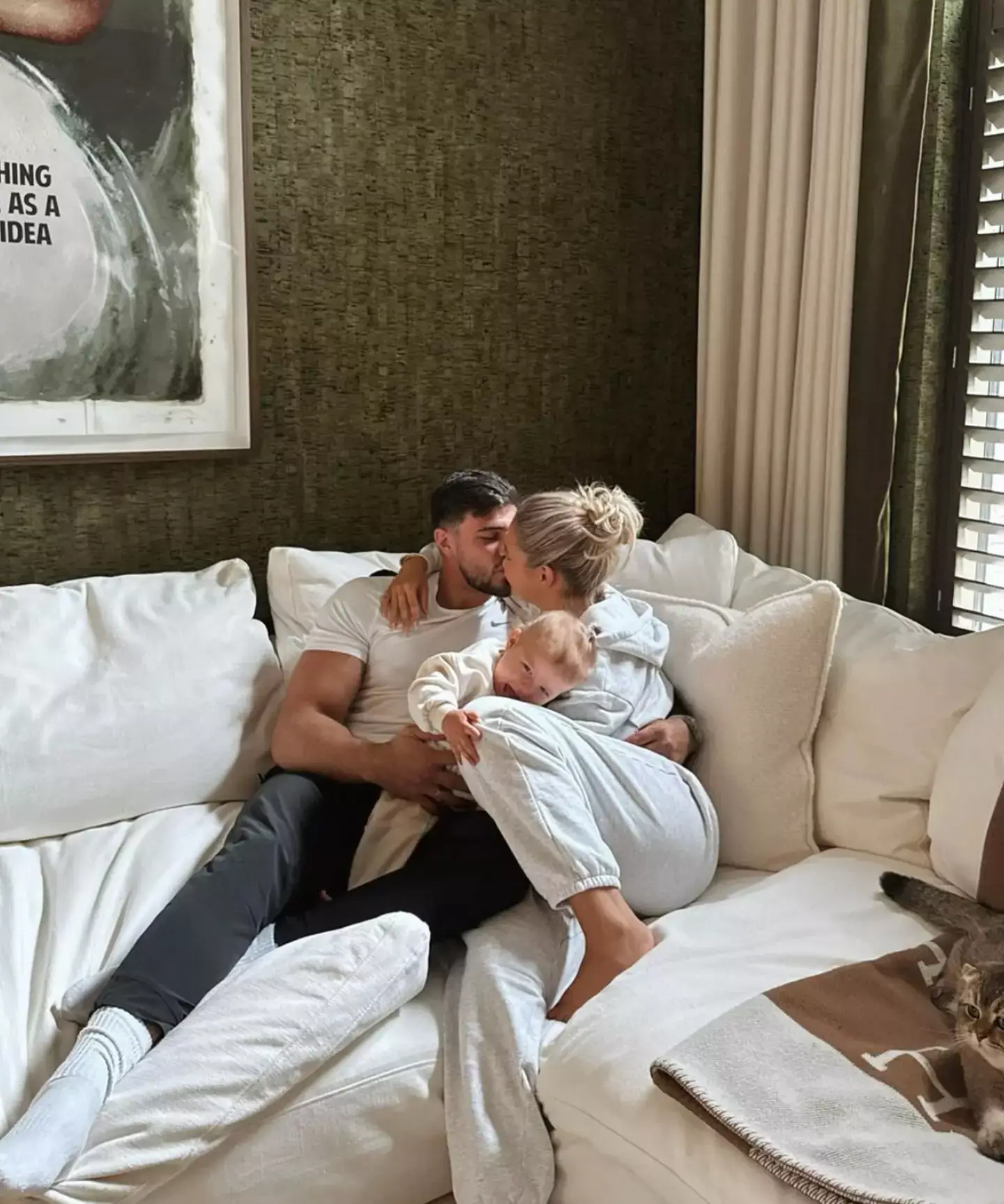 The former couple are parents to baby Bambi (Instagram/@mollymae)