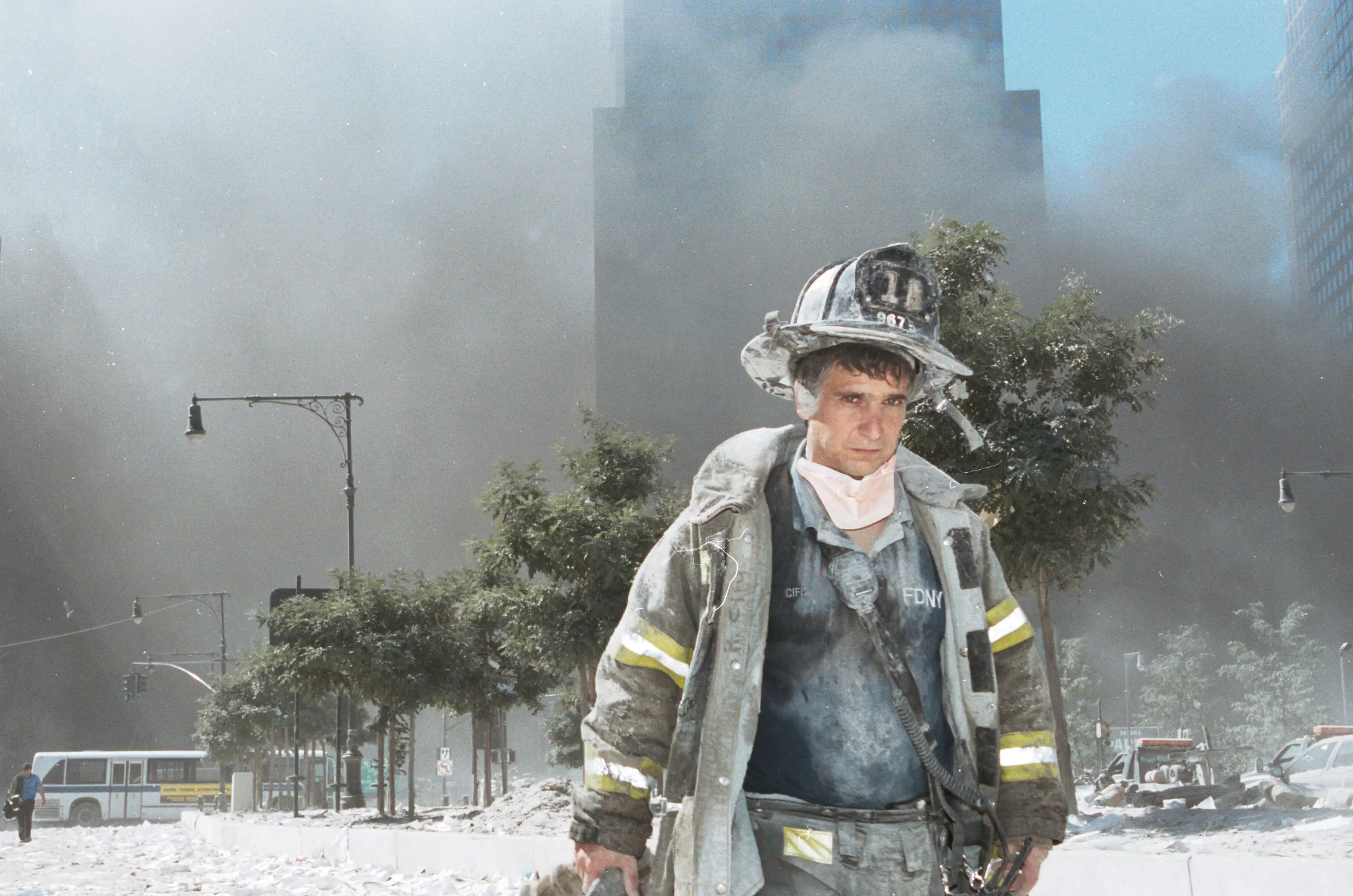 A number of 9/11 responders were later diagnosed with deadly diseases (Anthony Correia/Getty Images)