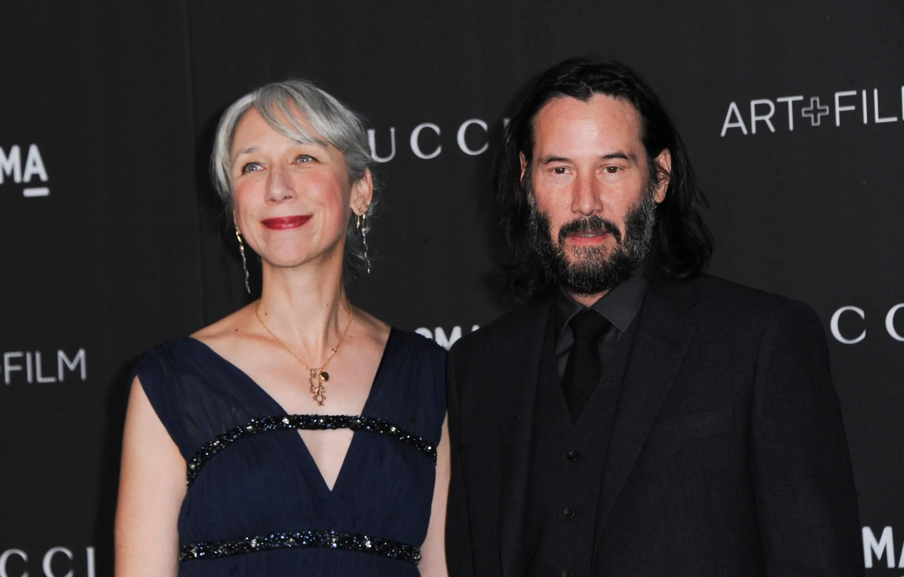 Reeves described his girlfriend as "my honey."