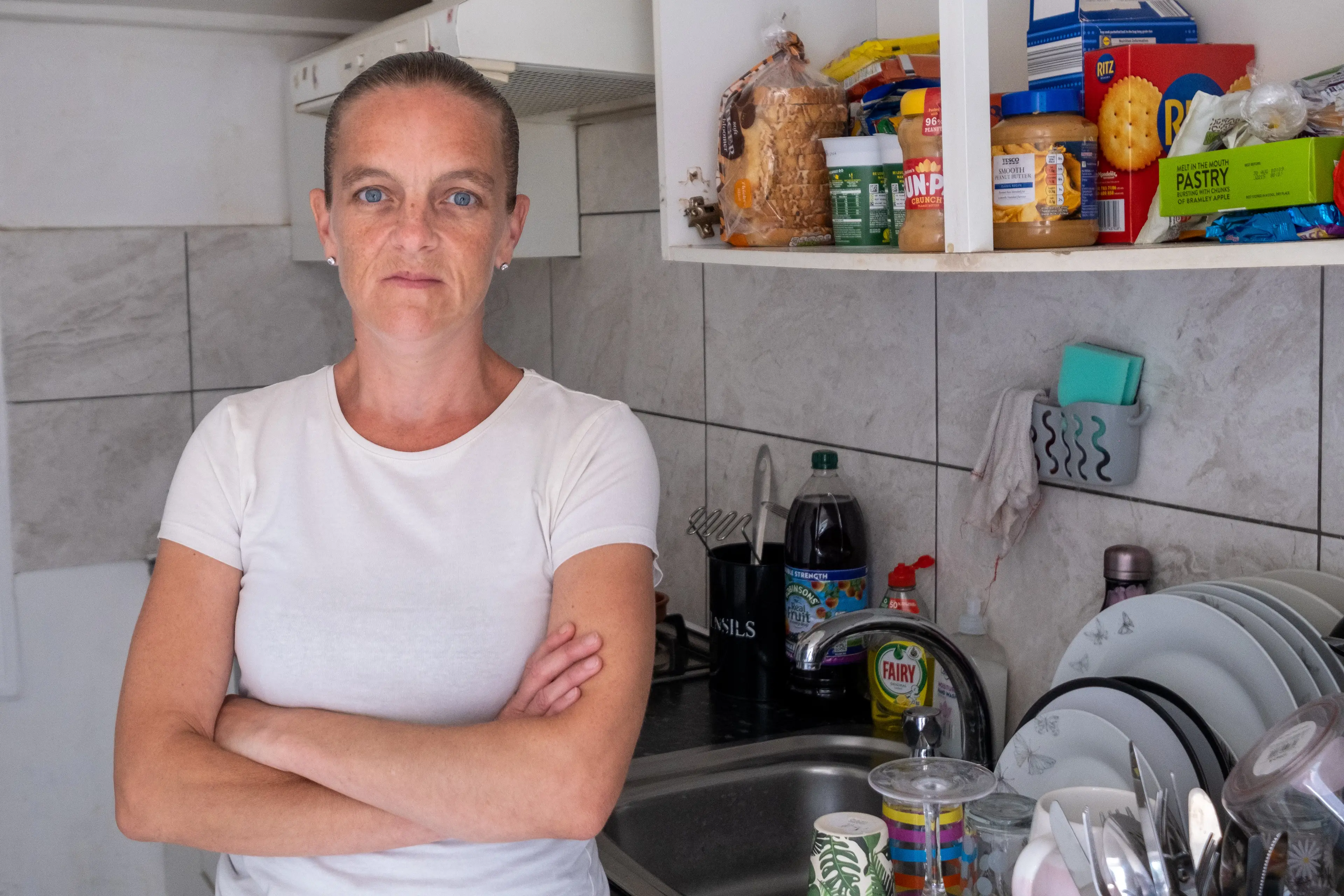 Kelly went without so that her children could eat.