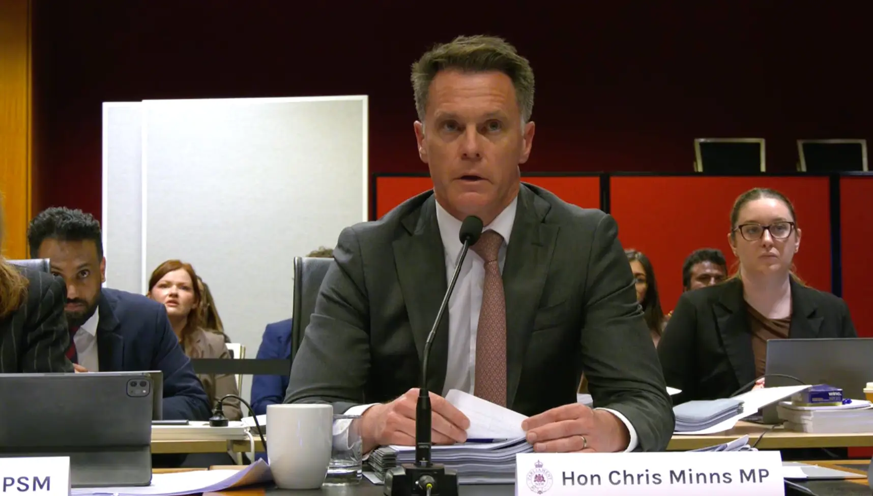 Minns apologised to Hooper's family for the error (ABC)