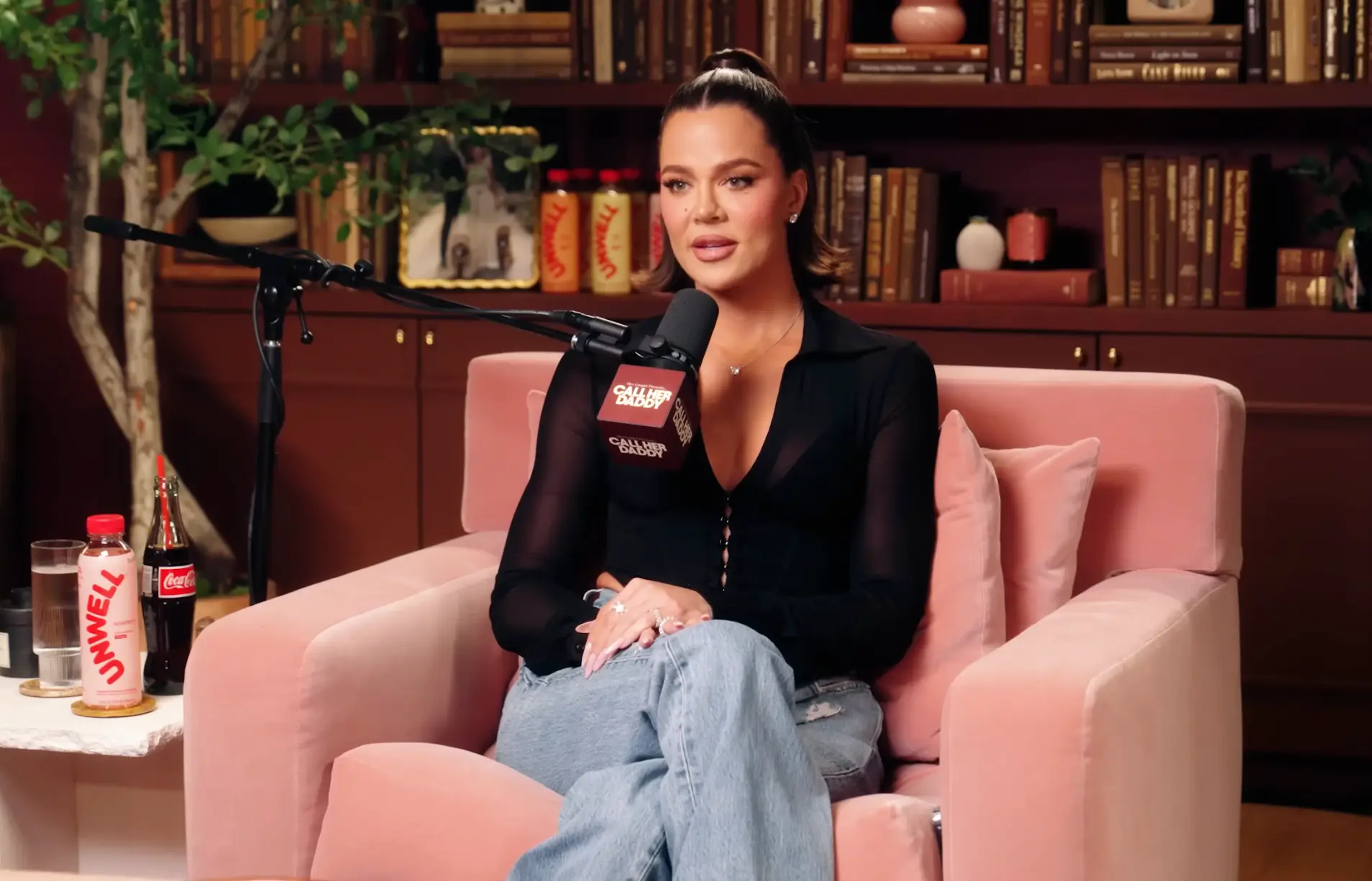 Khloé spoke of her dating life on the Call Her Daddy podcast (Call Her Daddy)