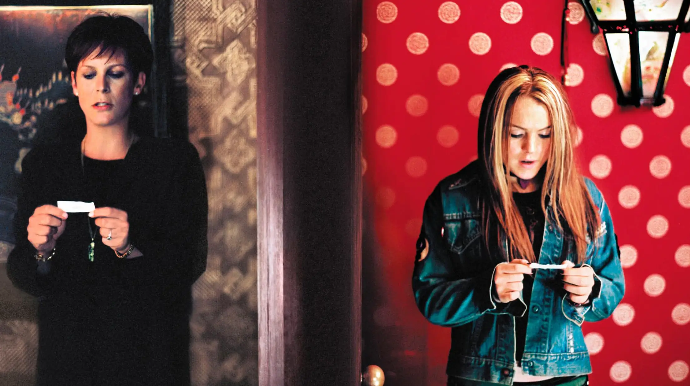 The mother-daughter duo accidentally switch lives in the 2003 hit.