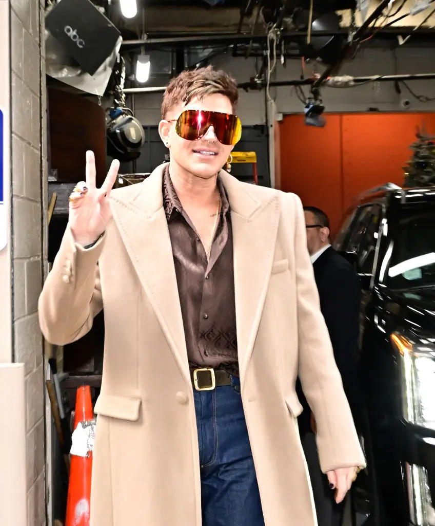 Adam Lambert, 42, has shedded almost 60lbs during his weight loss journey (Raymond Hall / Contributor / Getty Images)