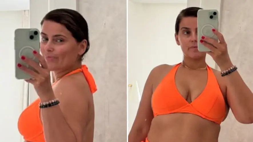 Nelly Furtado praised after sharing bikini photo with powerful message