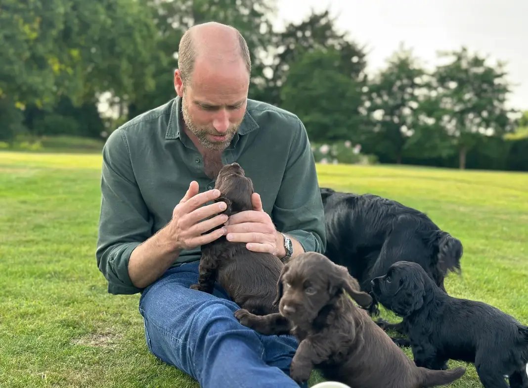 The couple also share a dog called Orla (Instagram/@princeandprincessofwales)