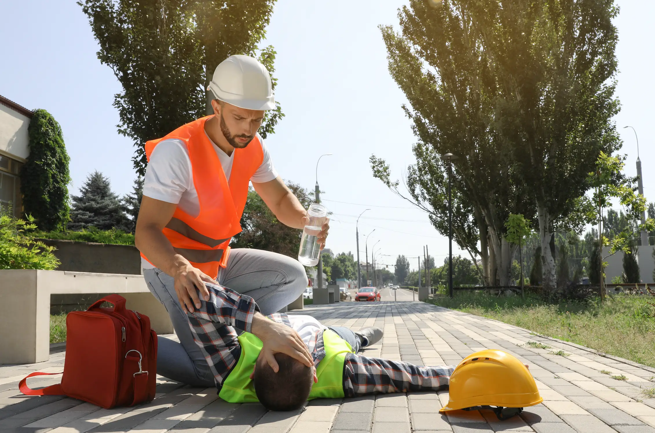 It is vital for someone with heatstroke to receive urgent medical care. (Liudmila Chernetska/Getty)