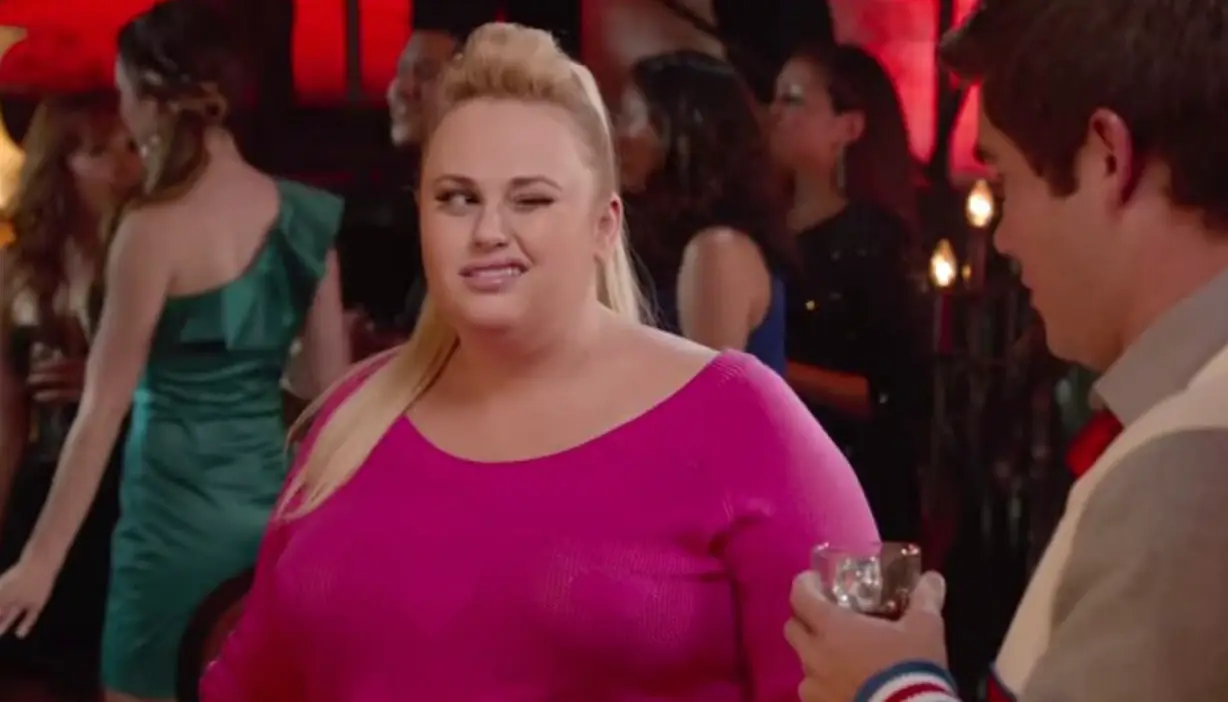 Wilson went on to star in a number of smash-hits following Bridesmaids, including as 'Fat Amy' in Pitch Perfect (Universal Pictures)