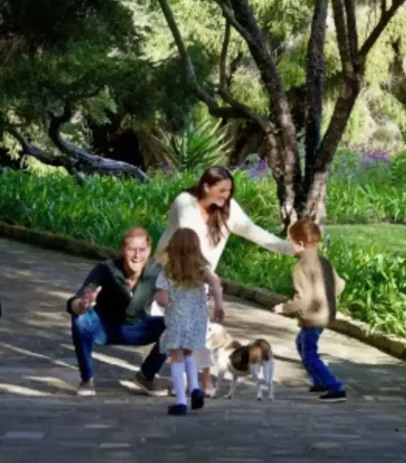 The Sussexes rarely share photos of their children (Archewell)