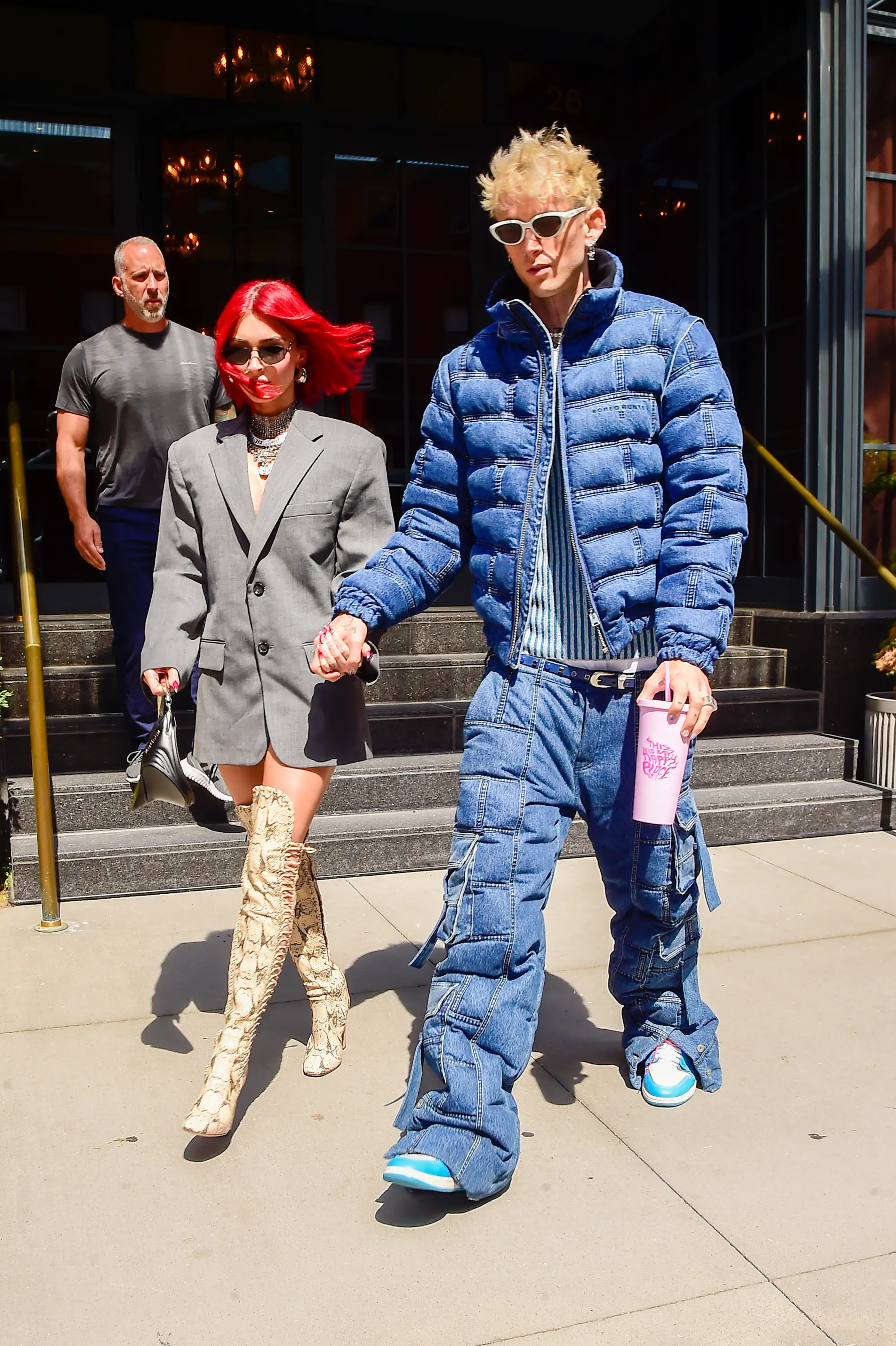 The pair on holiday together (Raymond Hall/GC Images)
