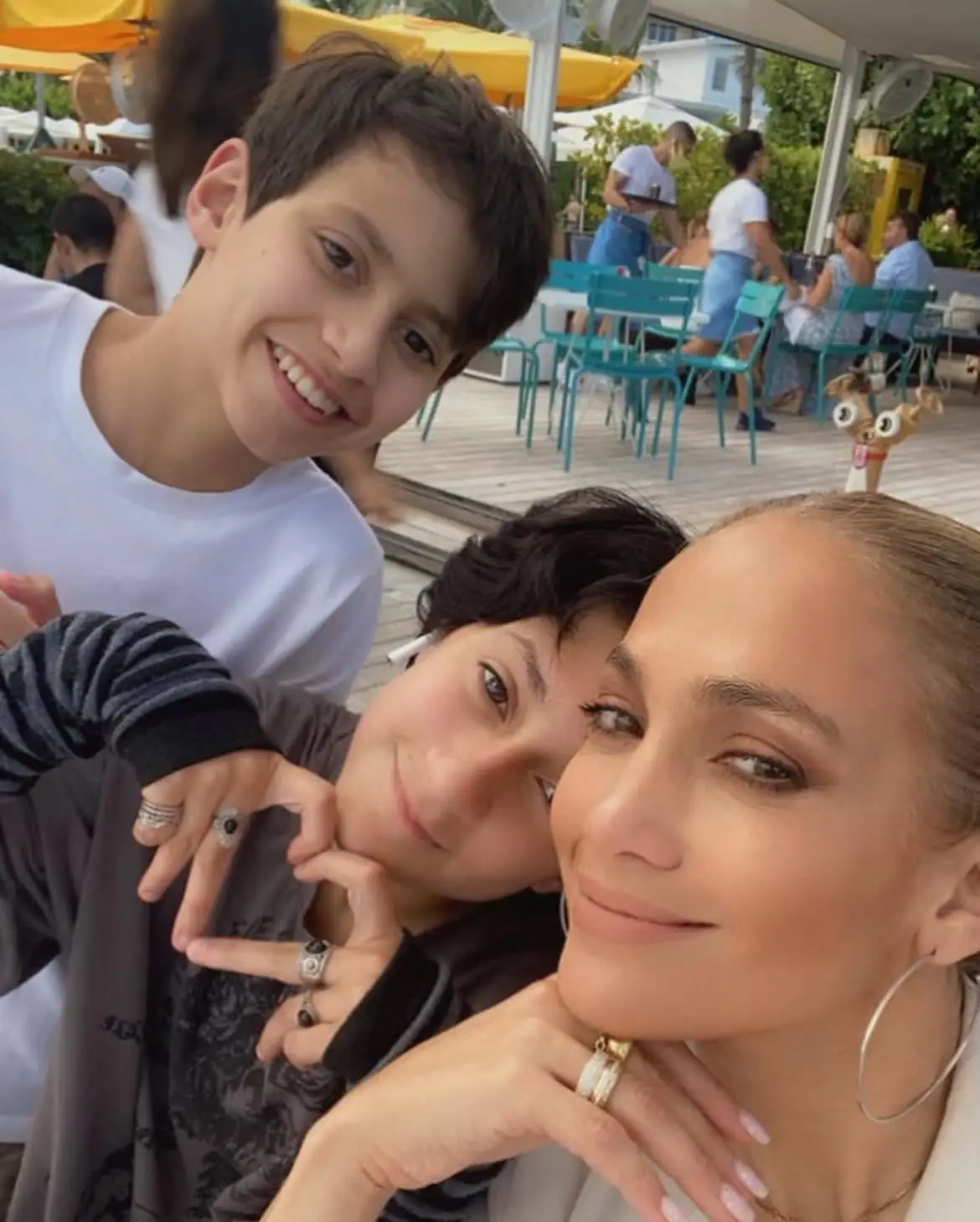 Jennifer Lopez's children have left the family home and are on their way to their respective colleges (Instagram/@jlo)