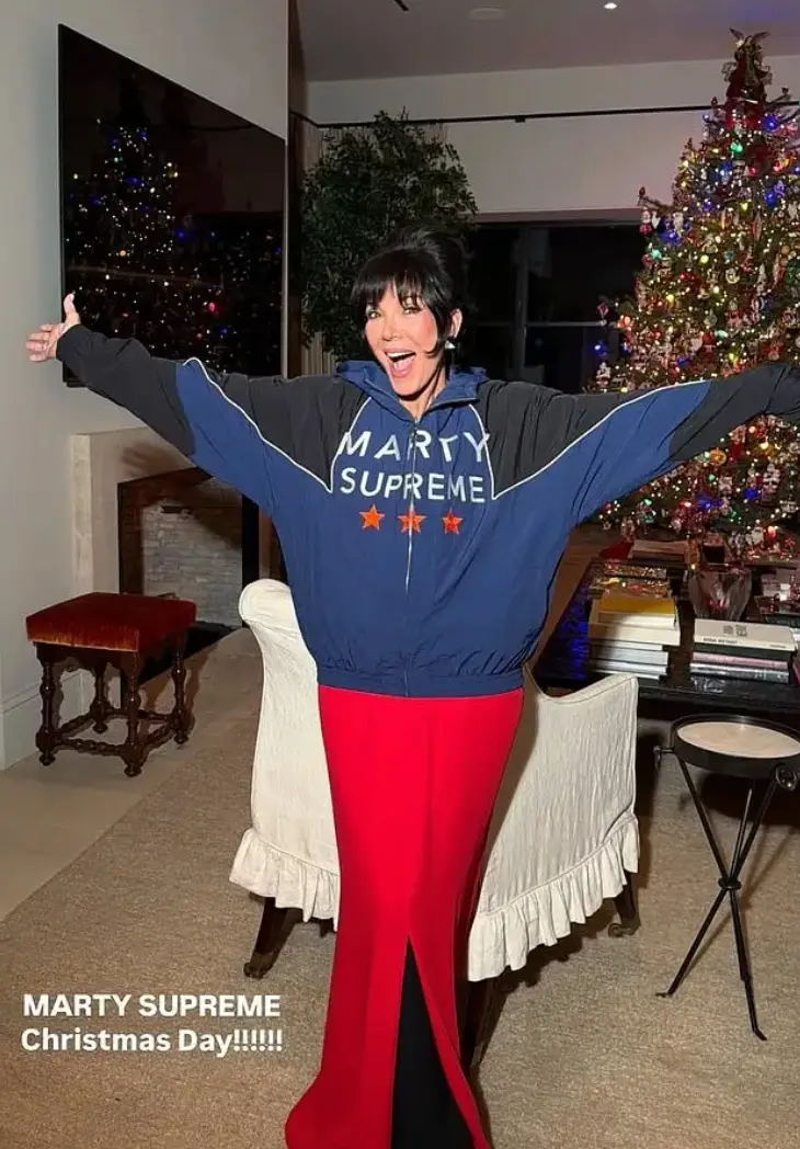 Mum Kris has also given the actor her approval (Instagram/@krisjenner)