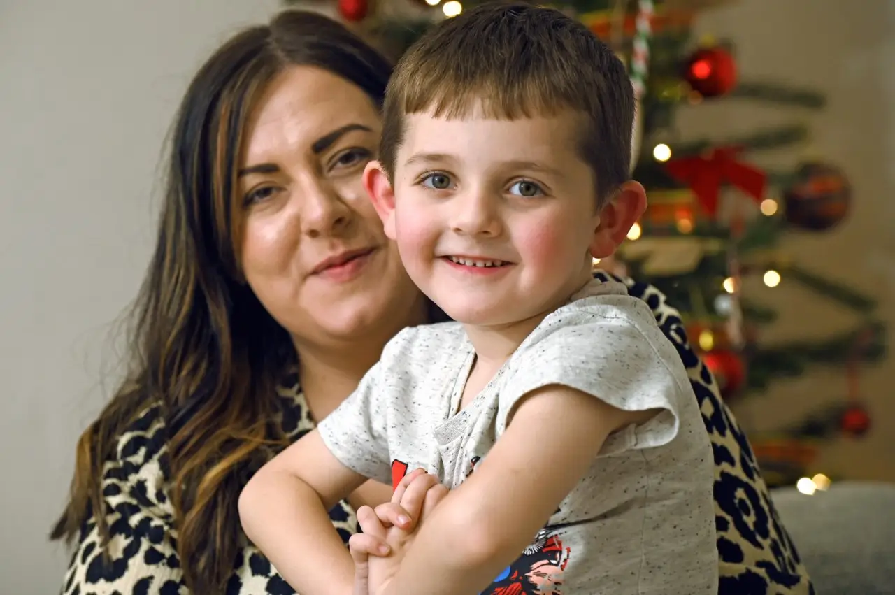 Jude was very ill this summer after he swallowed a toy.