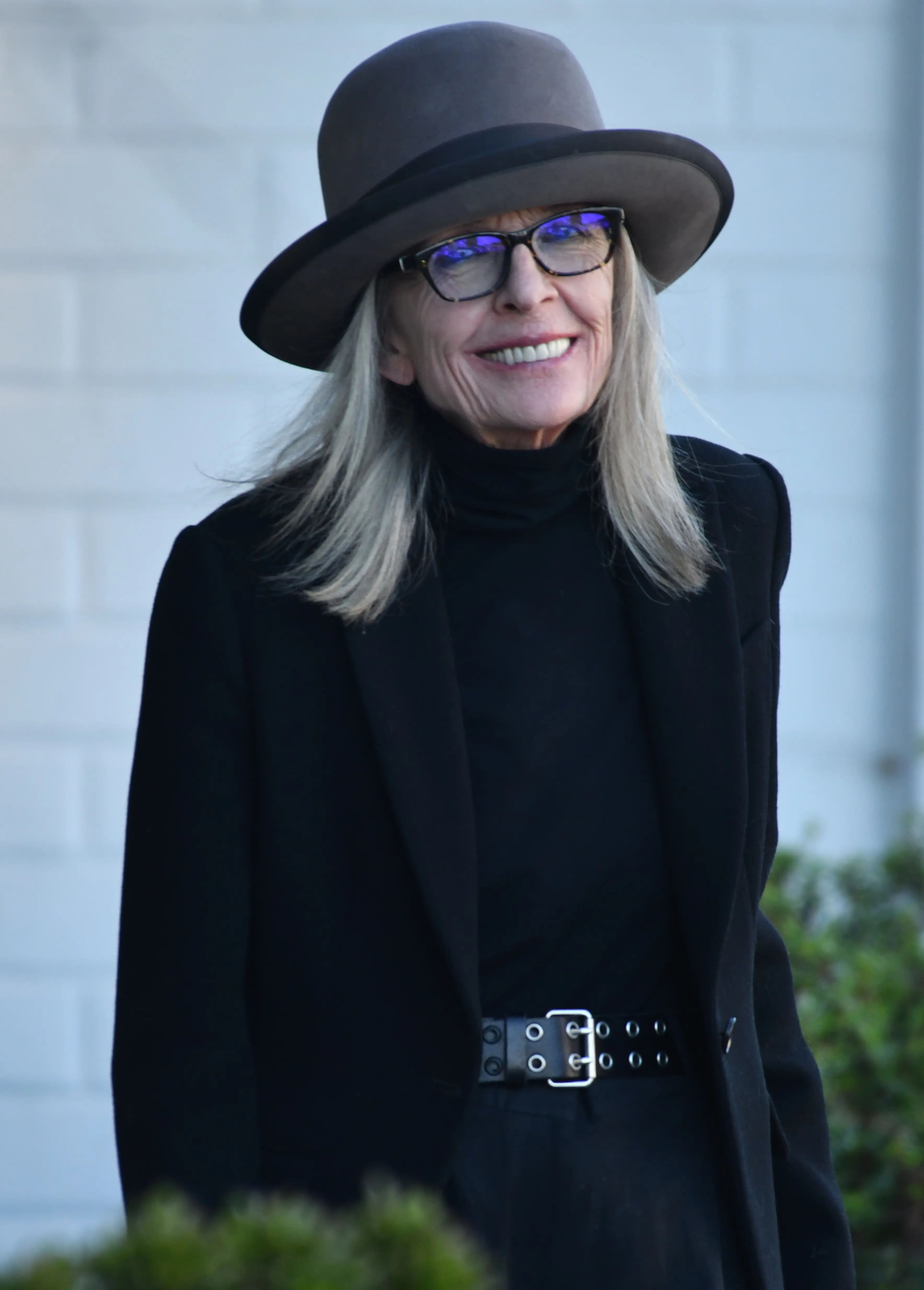 Diane Keaton was regularly credited for her keen eye for fashion (London Entertainment/GC Images)