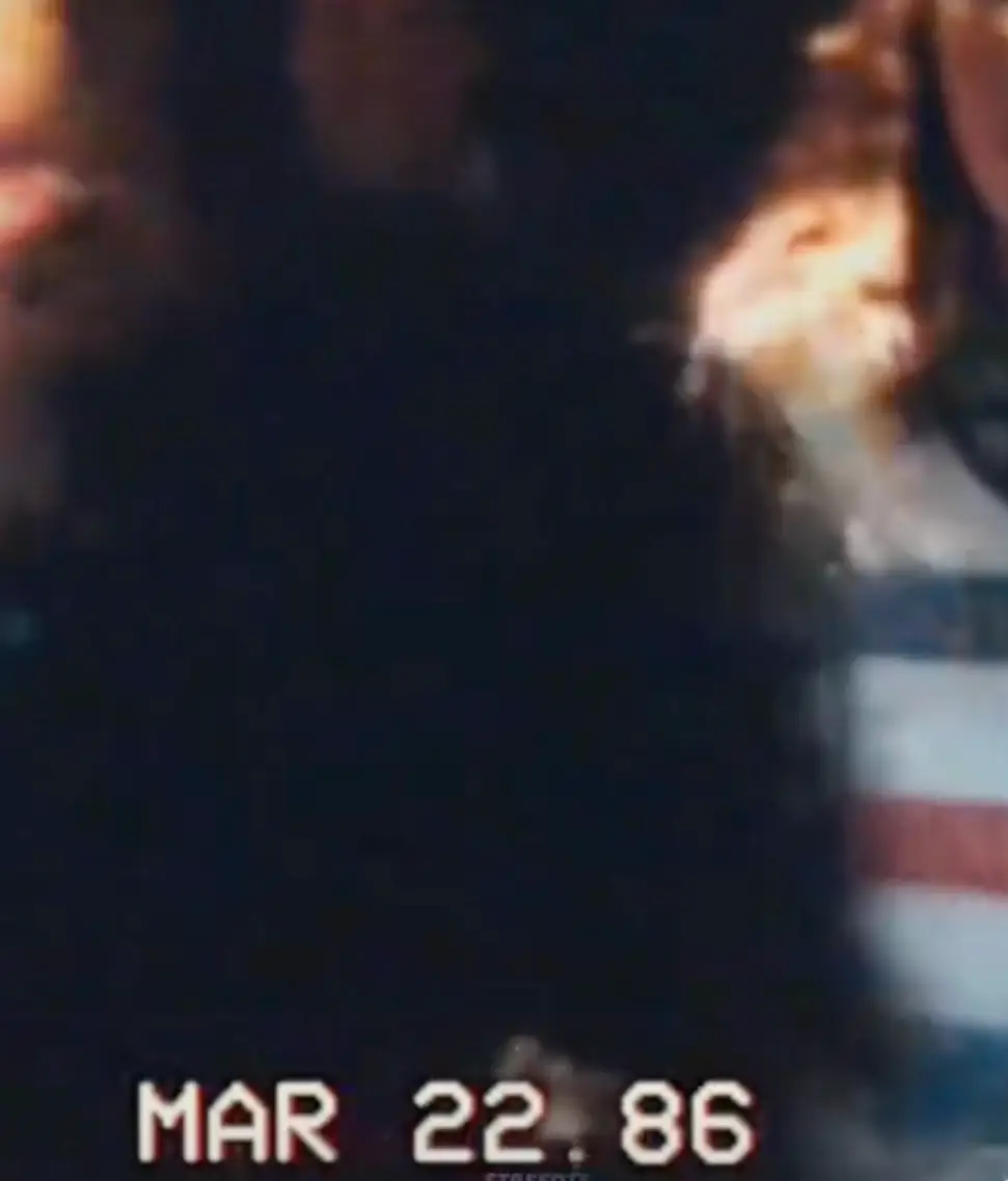 The video camera shows the date as Will's birthday.