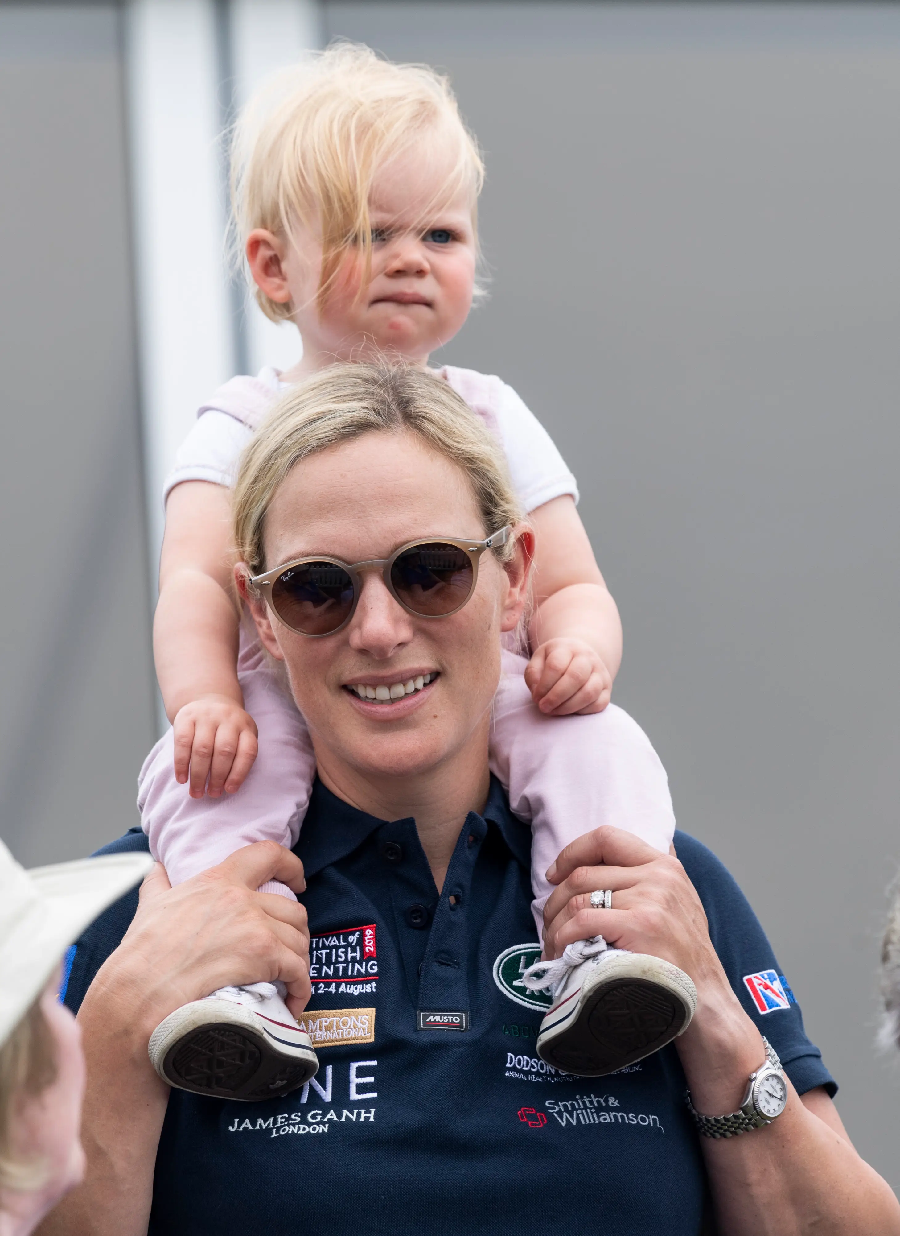 Zara Tindall gave her daughter, Lena, the same name (Mark Cuthbert/UK Press via Getty Images)
