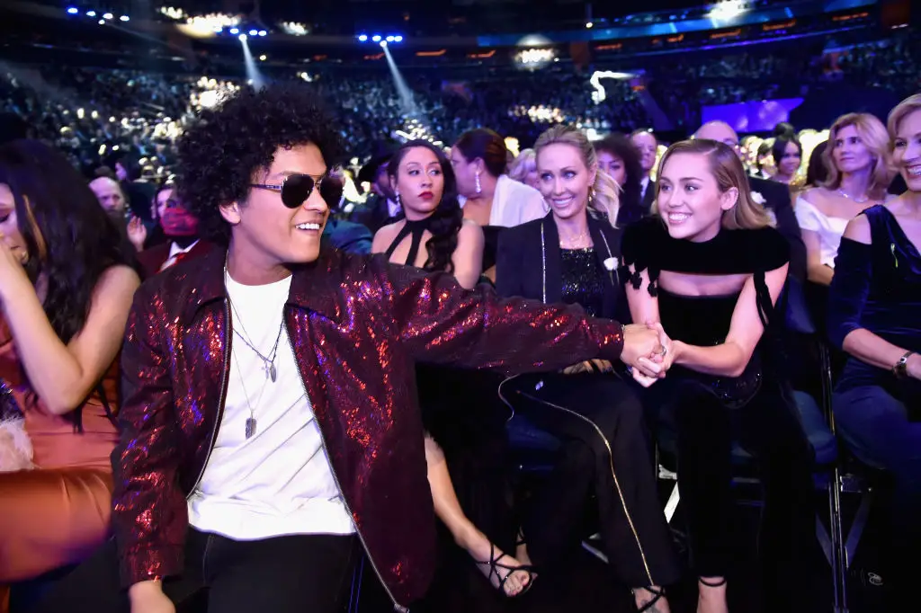 Bruno Mars isn't named as a plaintiff in the documents (Kevin Mazur/Getty Images for NARAS)