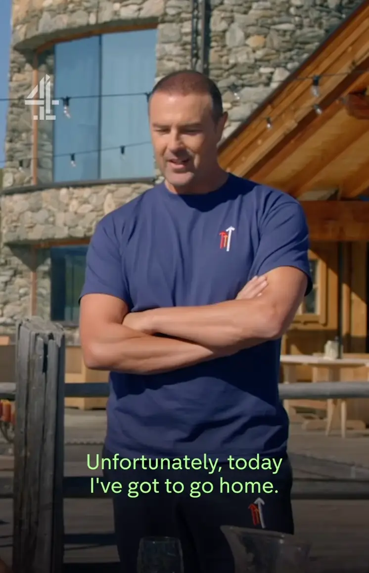 Paddy announced he had to leave the Channel 4 show.