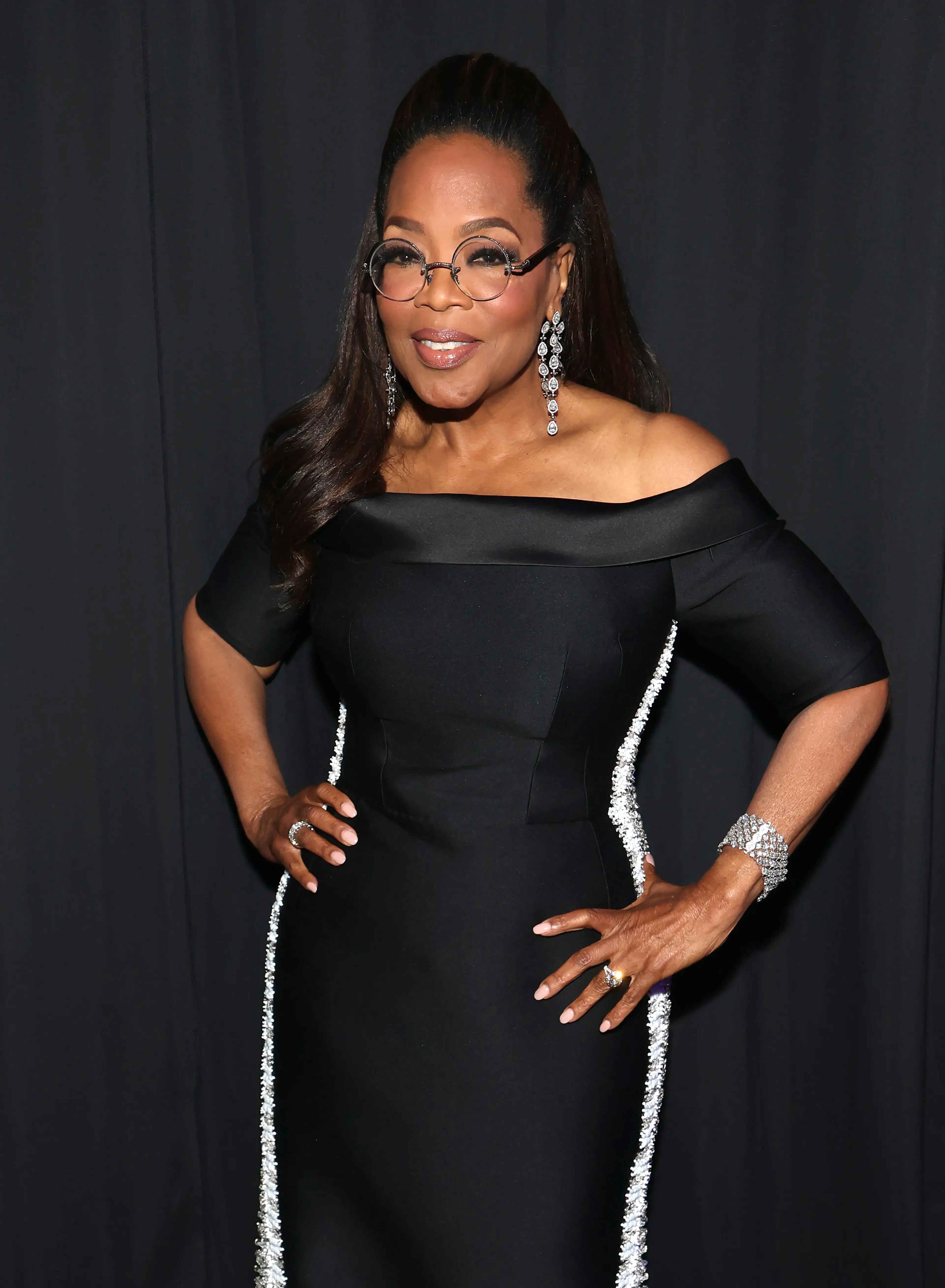 Winfrey is now down to 155 pounds (Kevin Mazur/Getty Images for Tony Awards Productions)