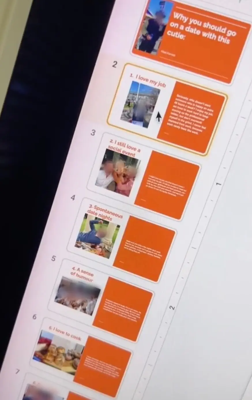 A for effort and execution.