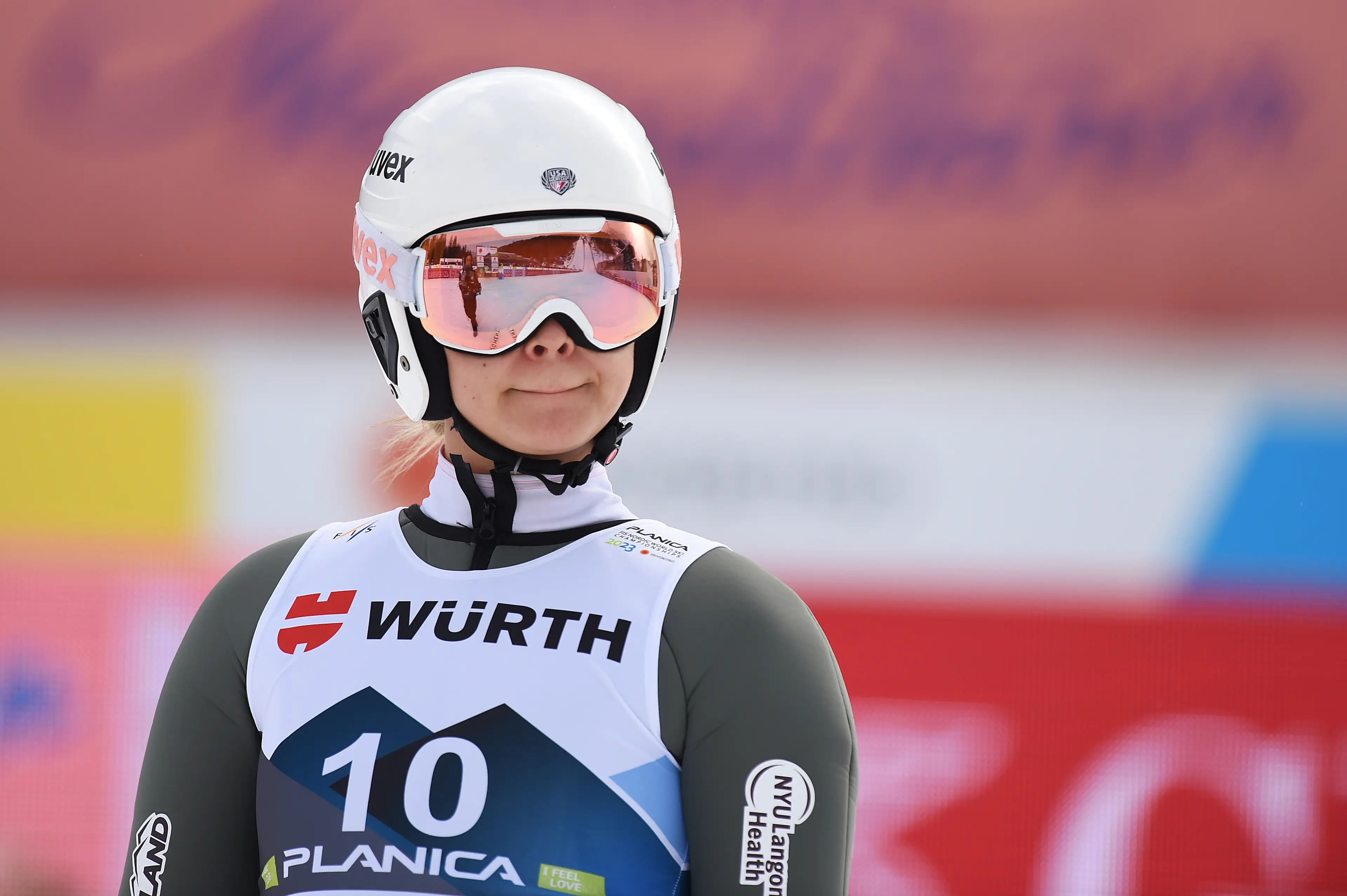 Annika Malacinski has spoken out about not being able to compete at the 2026 Winter Olympics (Jurij Kodrun / Stringer / via Getty Images)