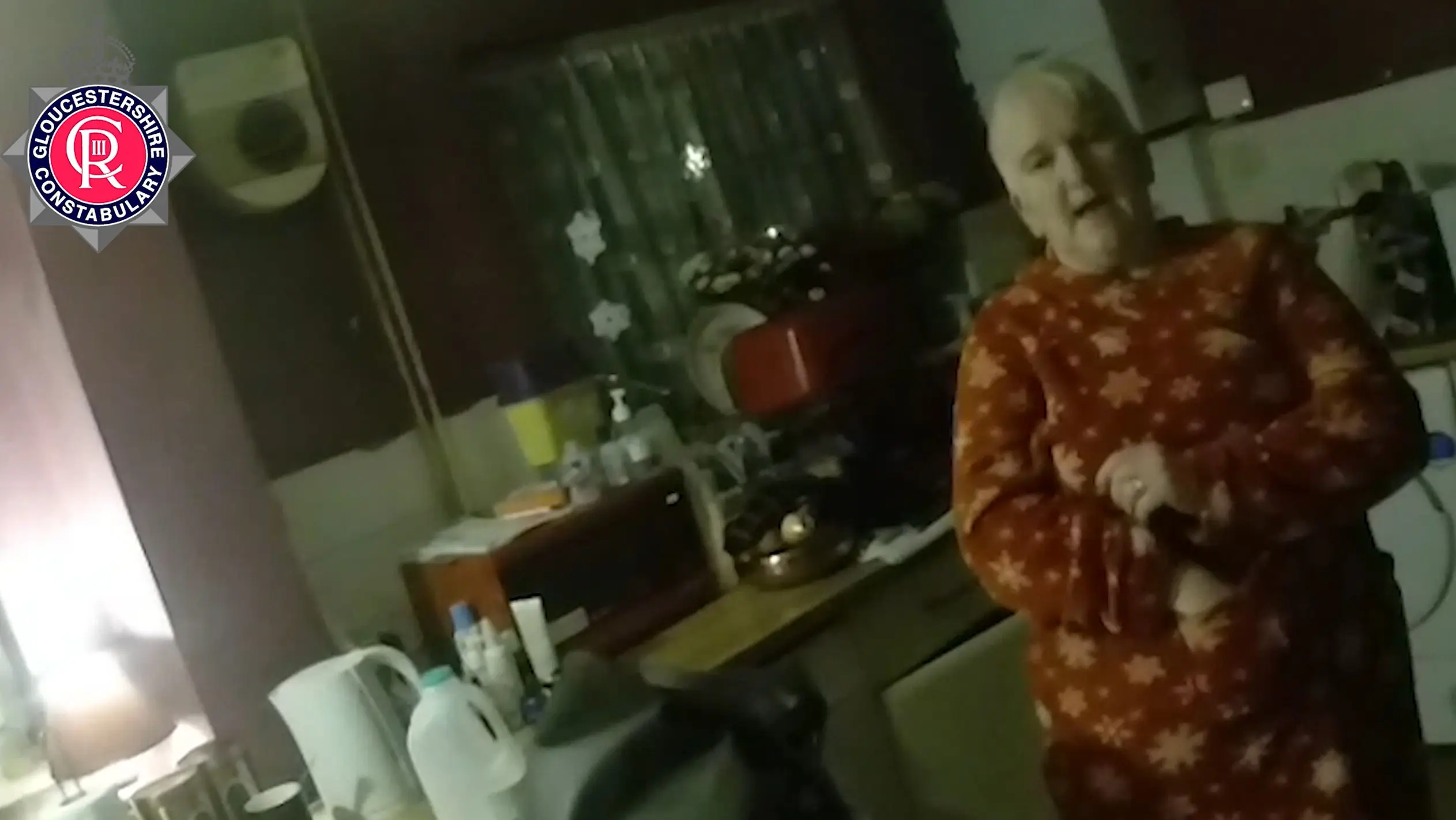 The woman, known as K, said 'nothing' can give her (Gloustershire Police)