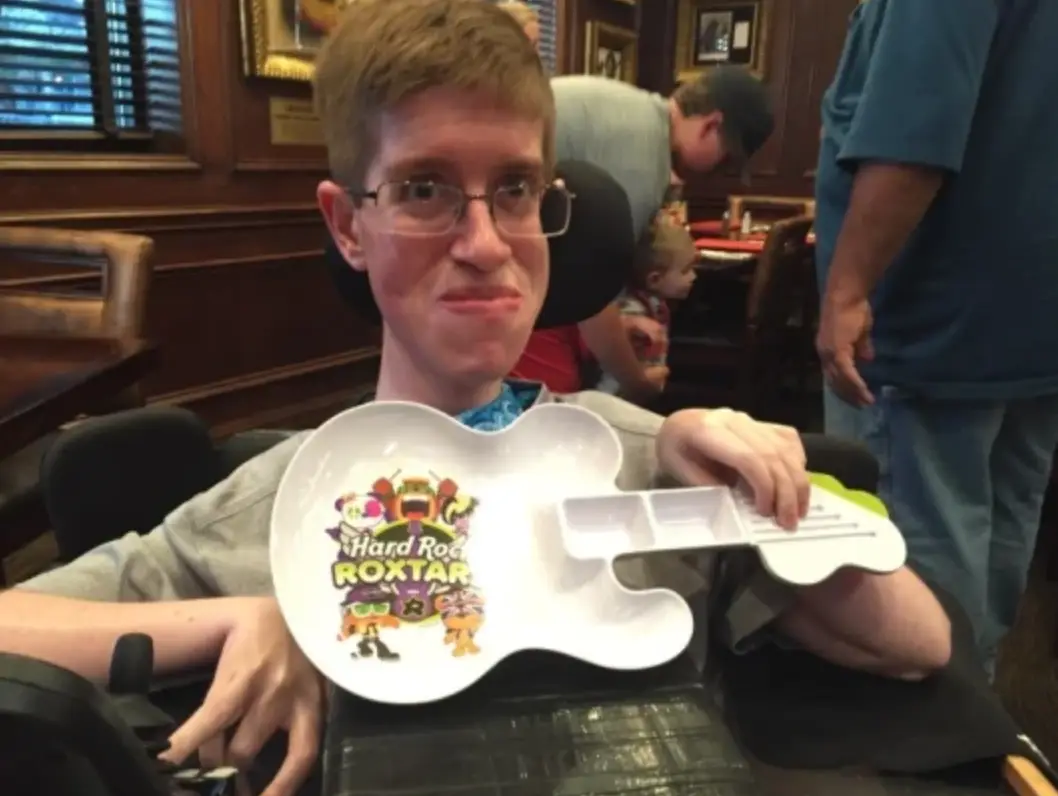 Andrew never wanted people to treat him differently.