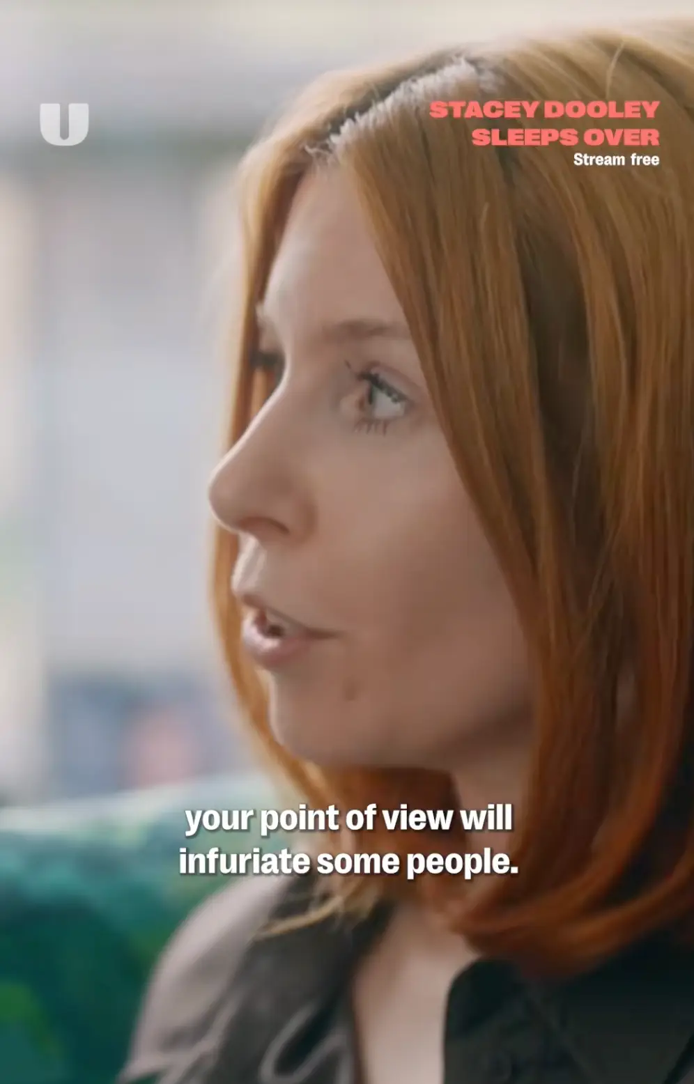 The comments came about on a recent episode of Stacey Dooley Sleeps Over (U&W/TikTok/@streamonu)