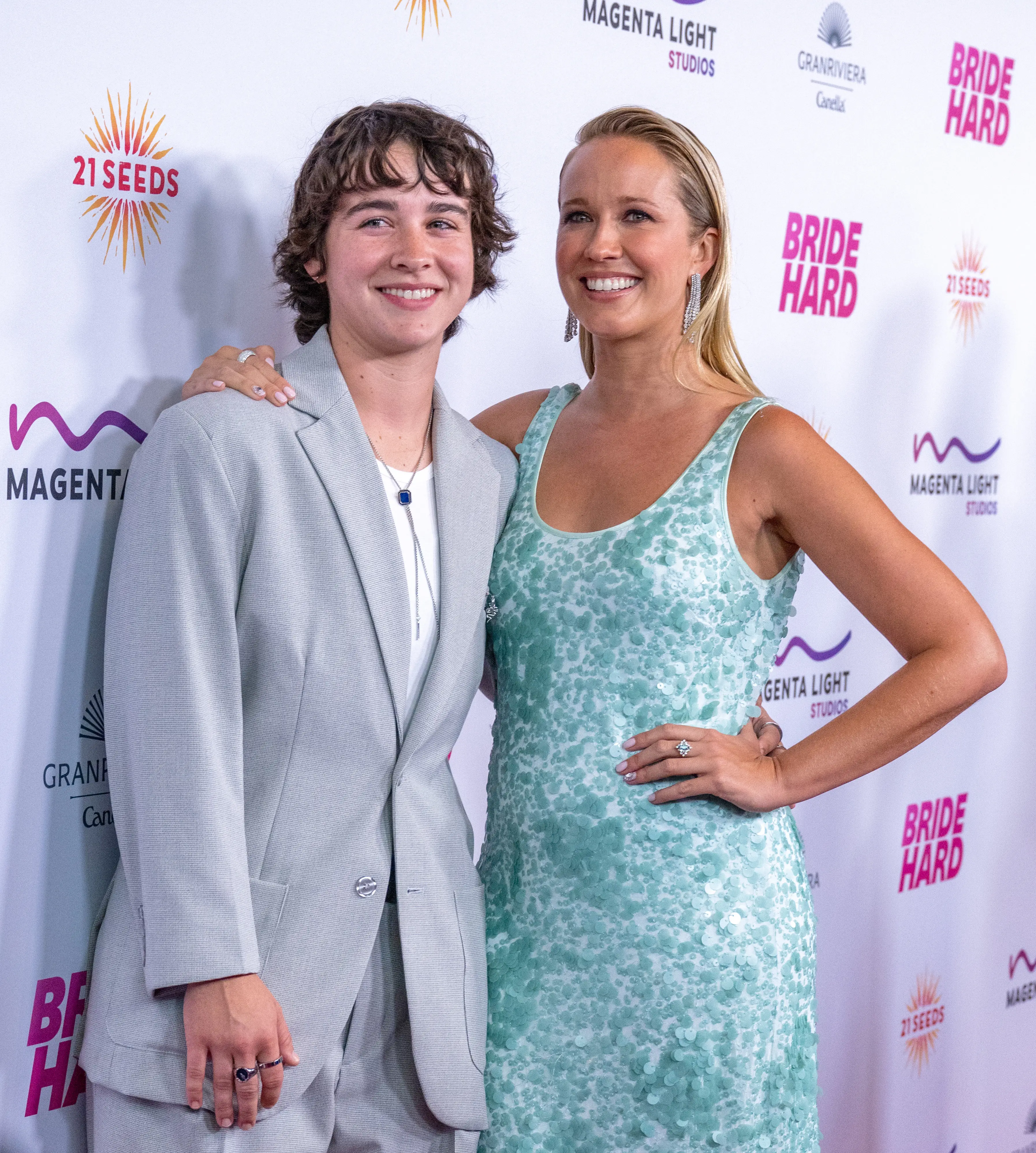 Anna is 42, while Jade is 24, making their age gap 18 years (Amanda Edwards/Getty Images)