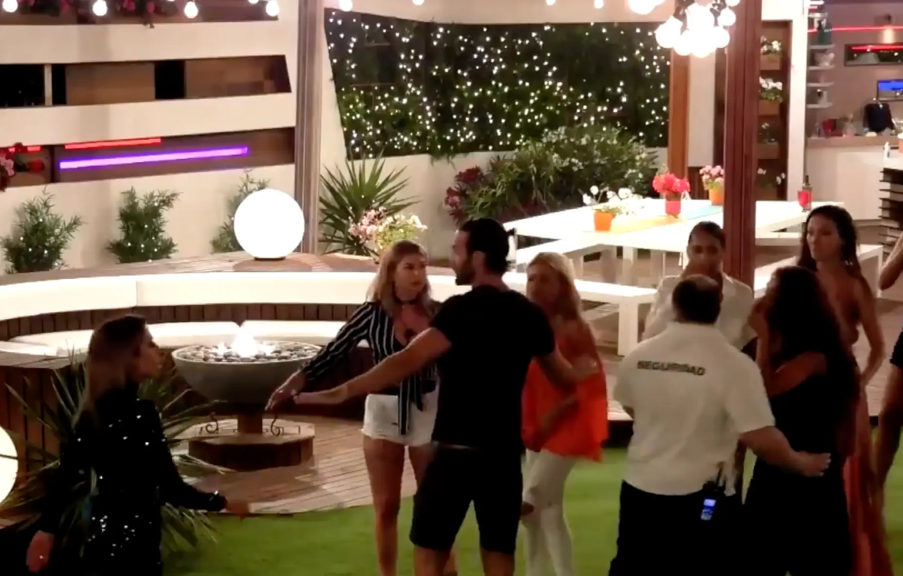 Security had to step in.