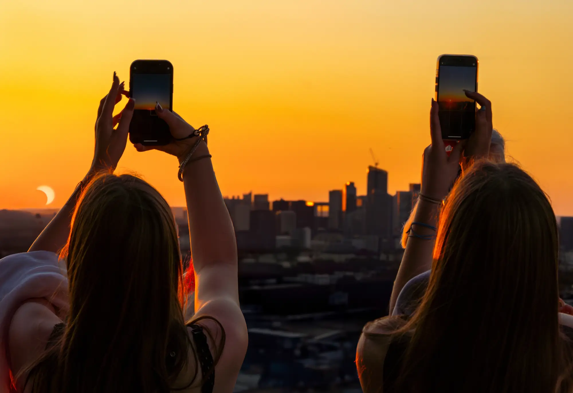 NASA advises that anyone photographing a partially eclipsed Sun needs a special solar filter for their camera (Getty Stock Images)