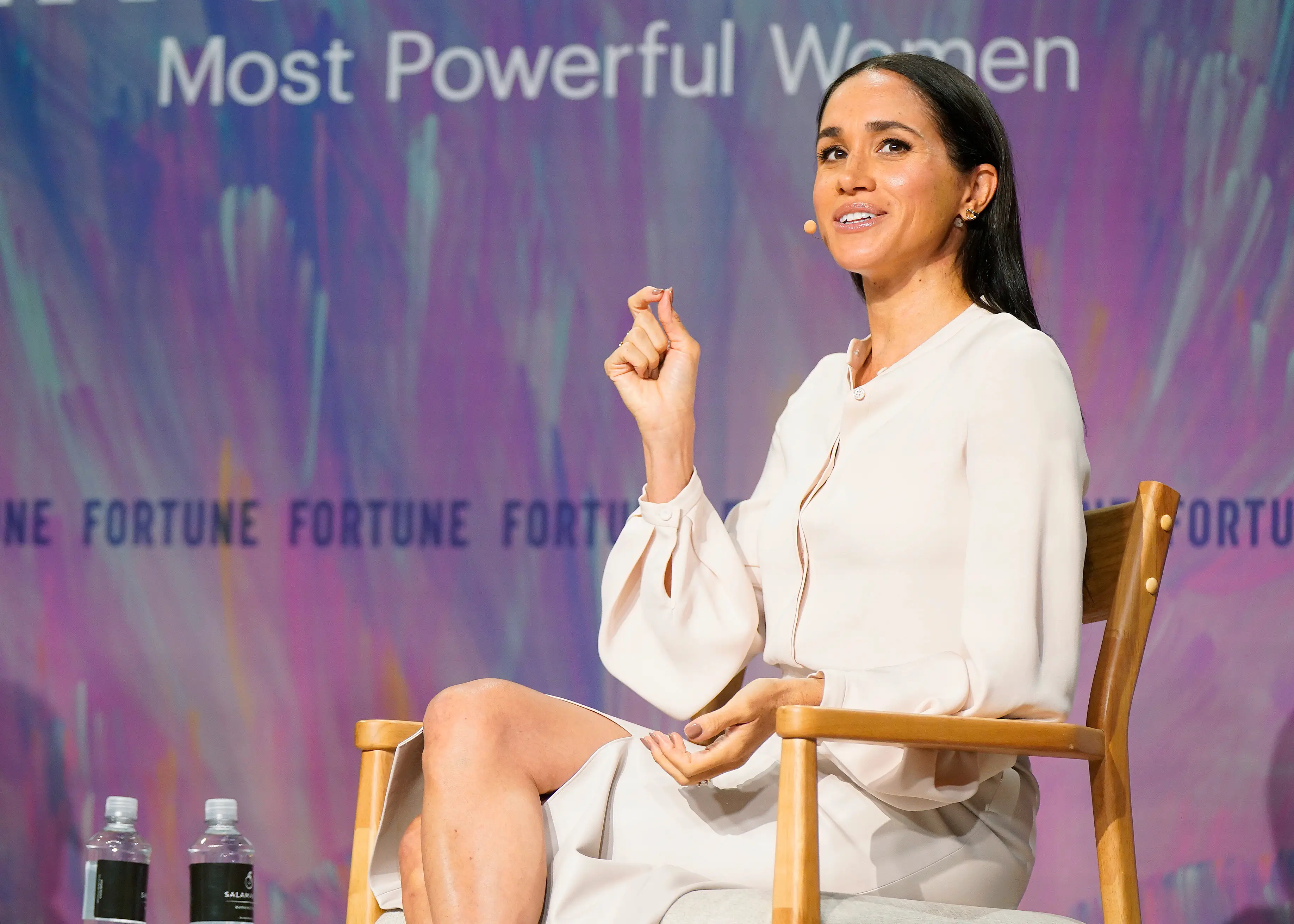 Meghan Markle has been focusing on her own businesses of late (Leigh Vogel/Getty Images for Fortune Media)