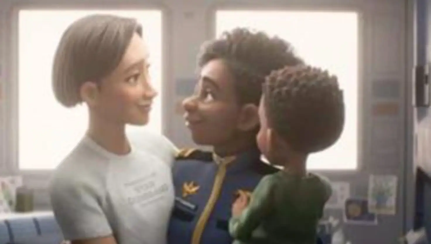Lightyear features a same-sex couple who have a child together (Disney Pixar)