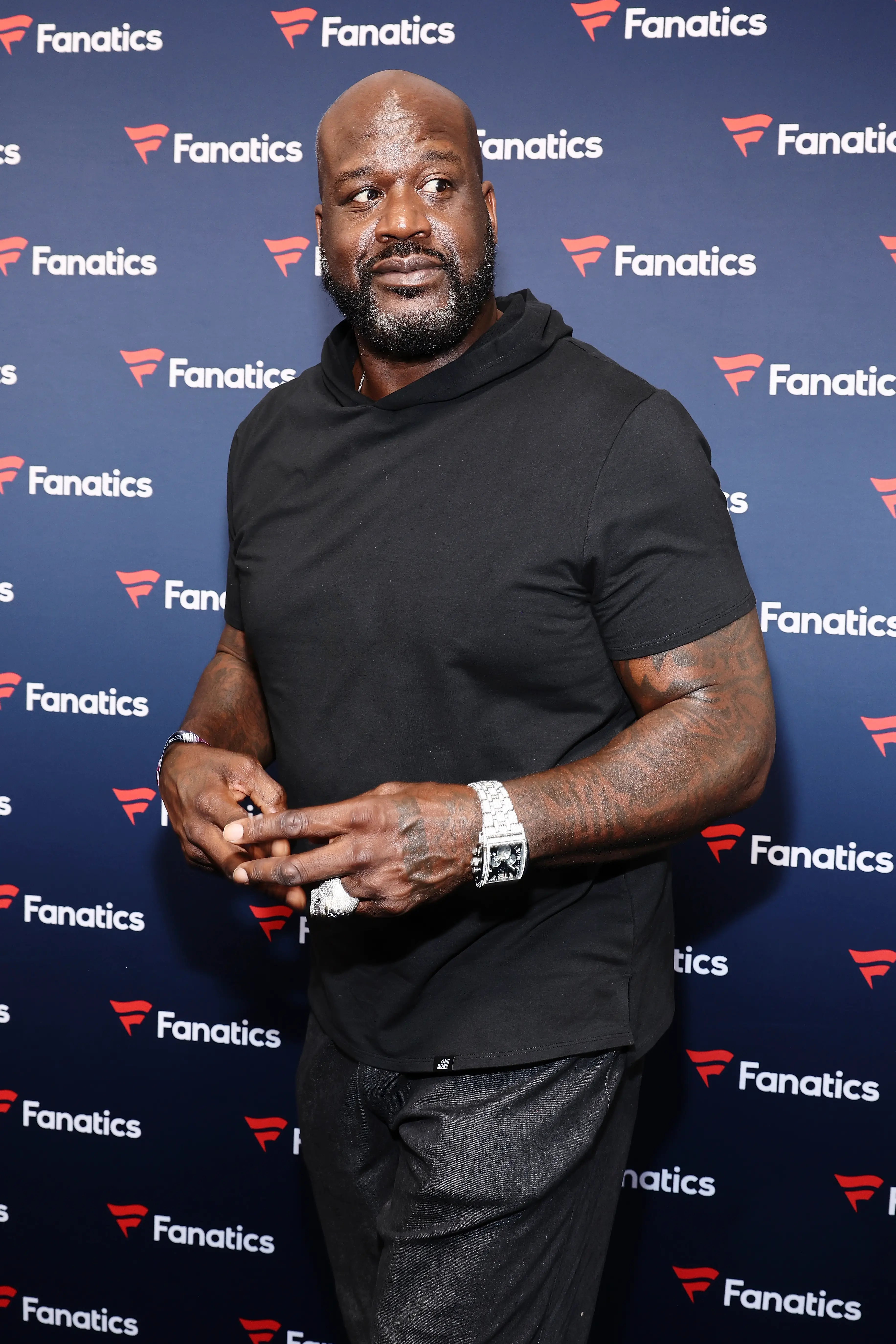 The NBA star chalked the fake messages up to 'youngsters' trying to go 'viral' (Cindy Ord/Getty Images for Fanatic)