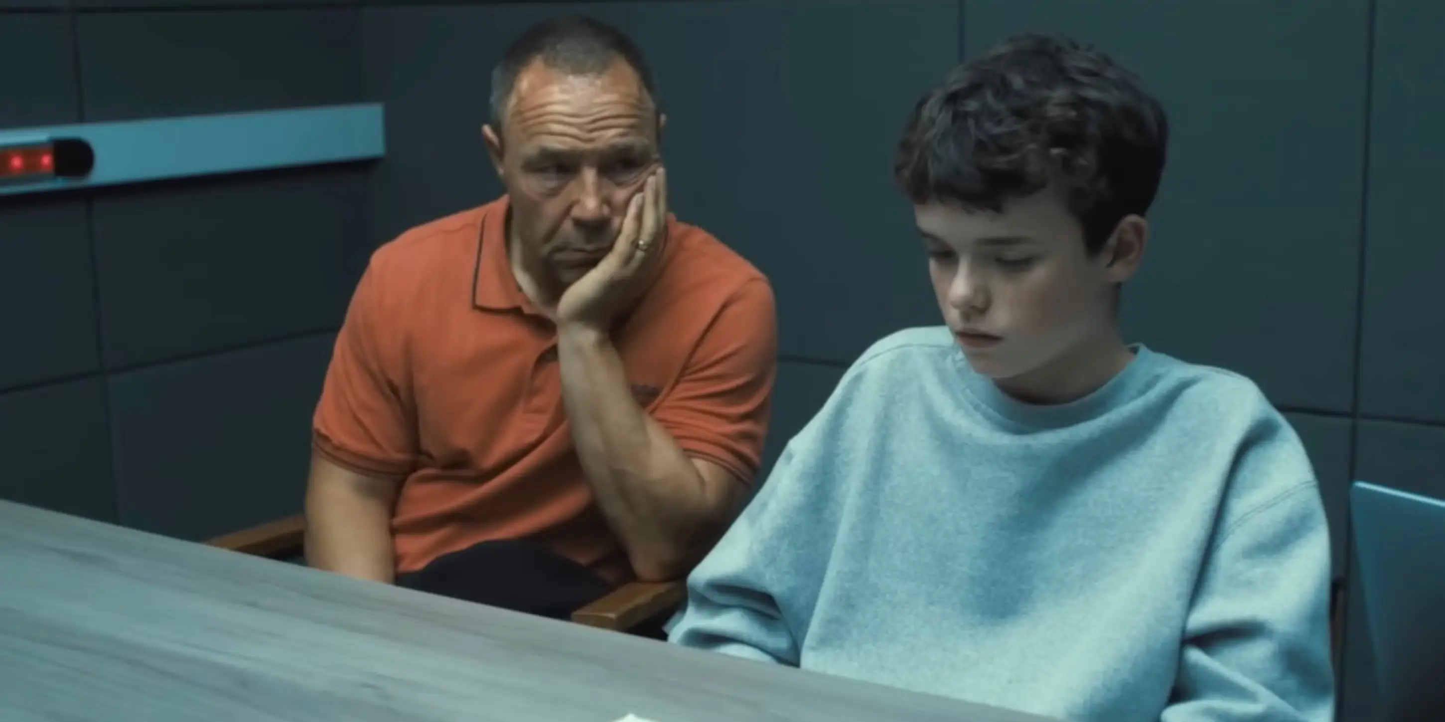 Stephen Graham and Owen Cooper star as father-son duo, Eddie and Jamie Miller, in Adolescence (Netflix)