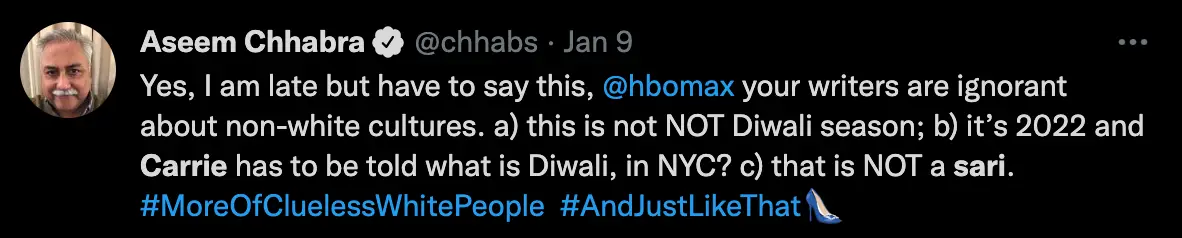 The mistake left fans unimpressed (