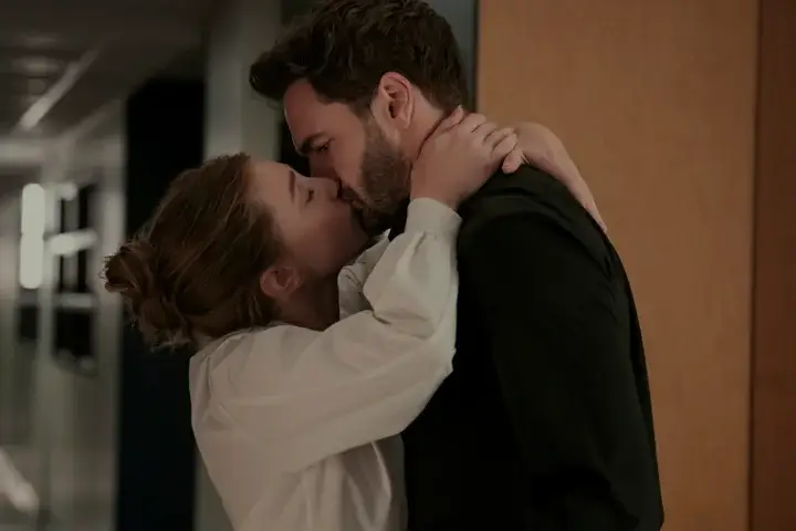 Lili Reinhart and Tom Bateman star in the newly released rom-com, The Love Hypothesis (Prime Video)