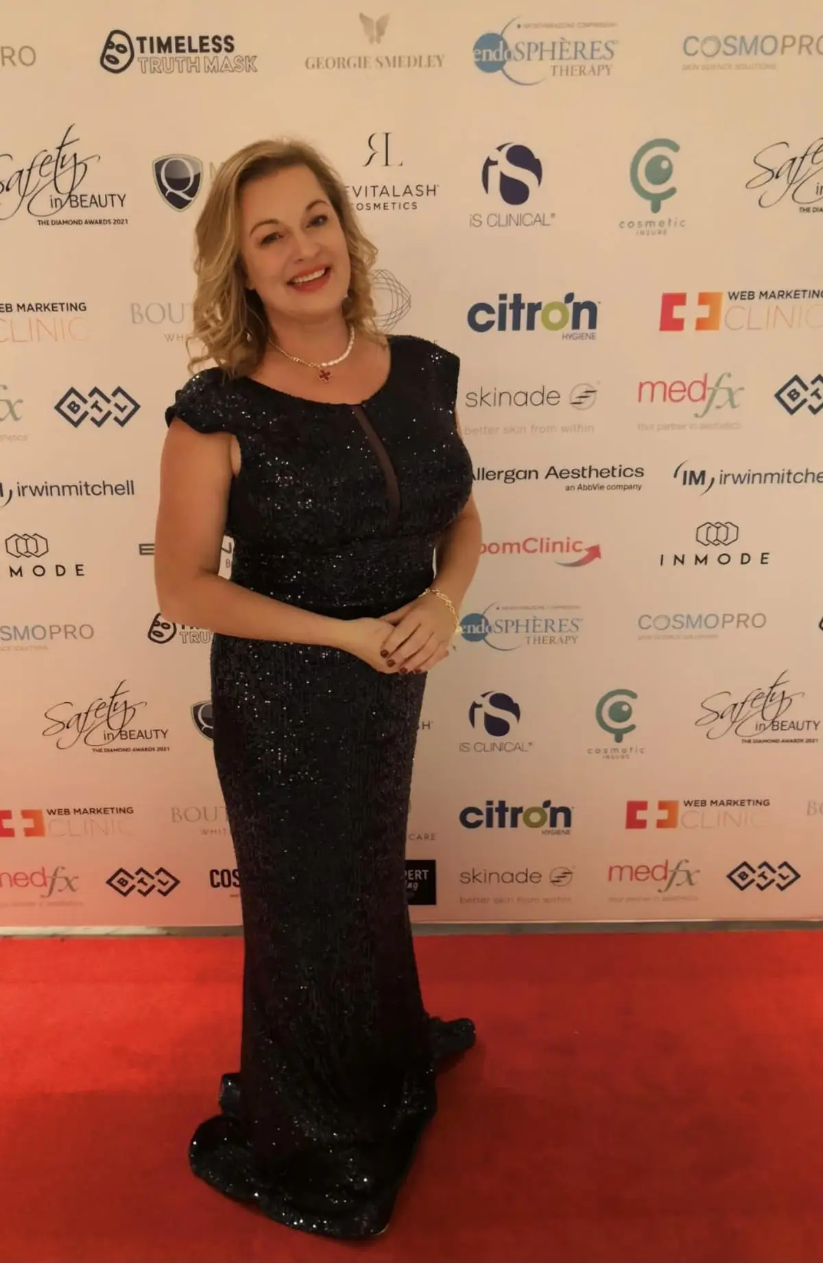 Abigail before her stomach swelled.