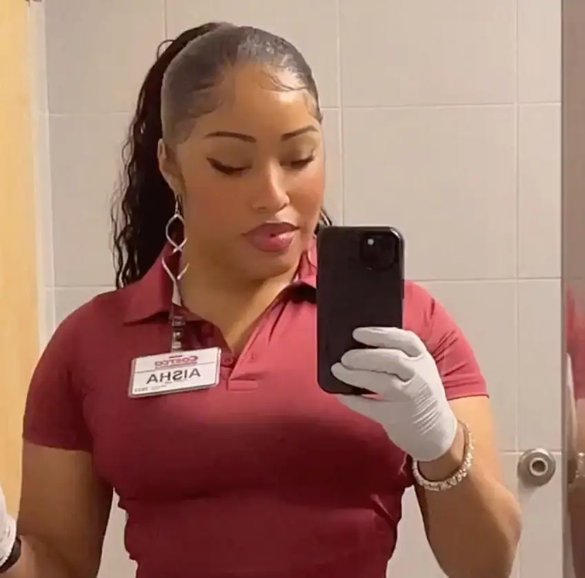 Aisha claimed her employees were 'body shaming' her.